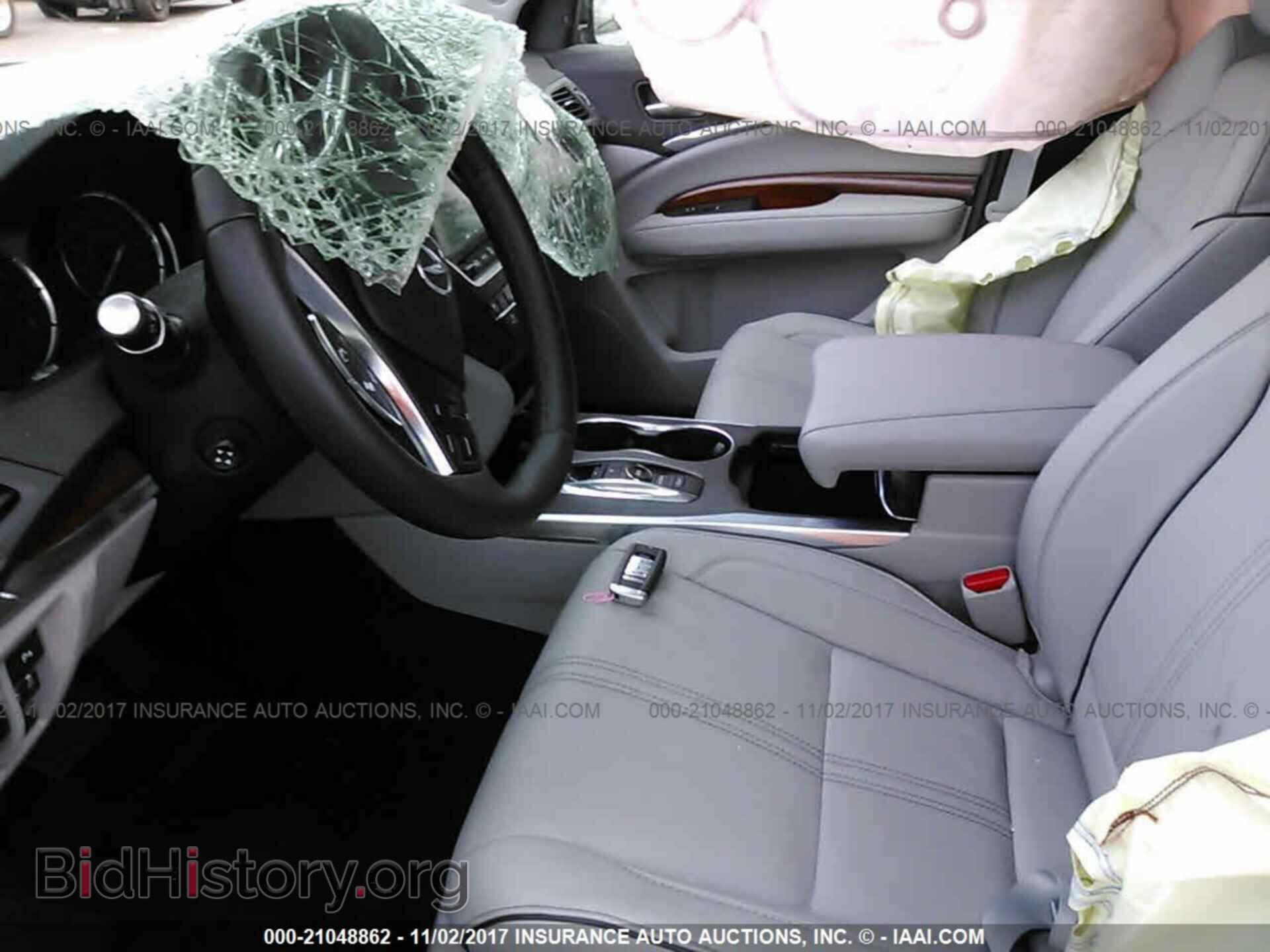 2017 Acura Mdx - VIN: 5FRYD4H84HB025195 - Фото 5