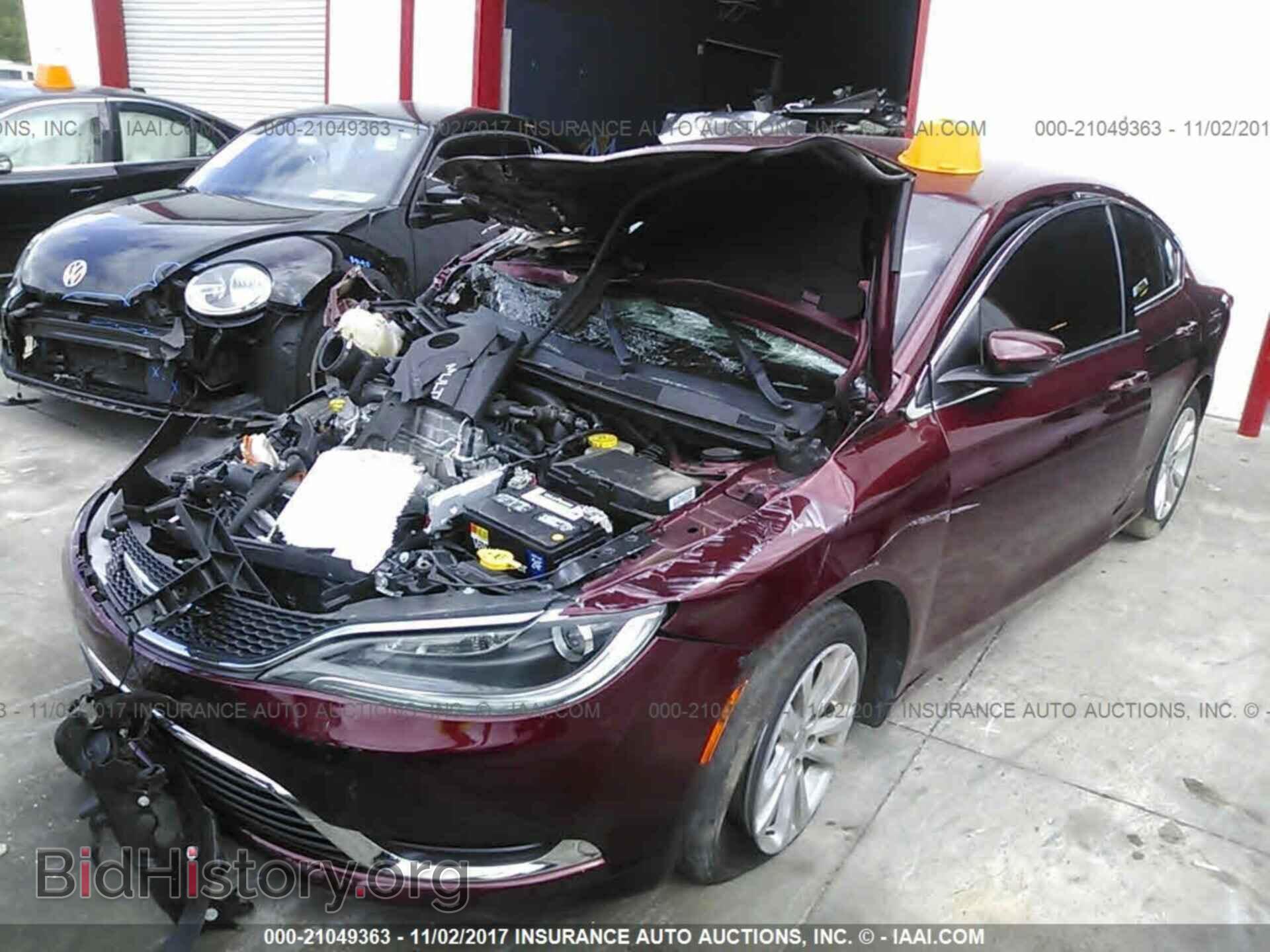 2015 Chrysler 200 - VIN: 1C3CCCAB9FN743682 - Фото 2