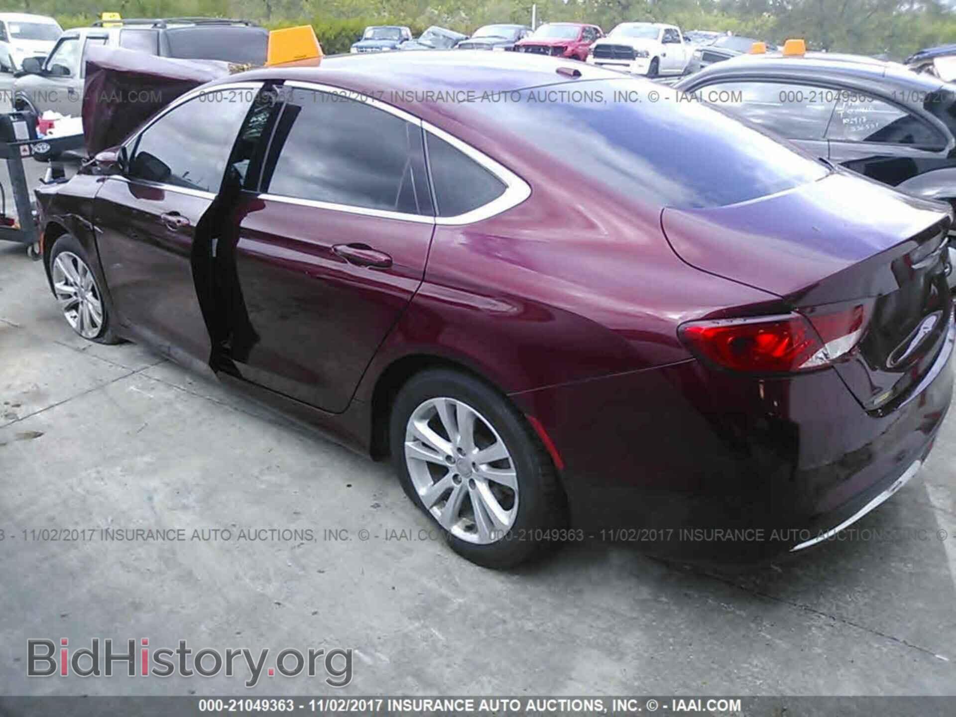 2015 Chrysler 200 - VIN: 1C3CCCAB9FN743682 - Фото 3