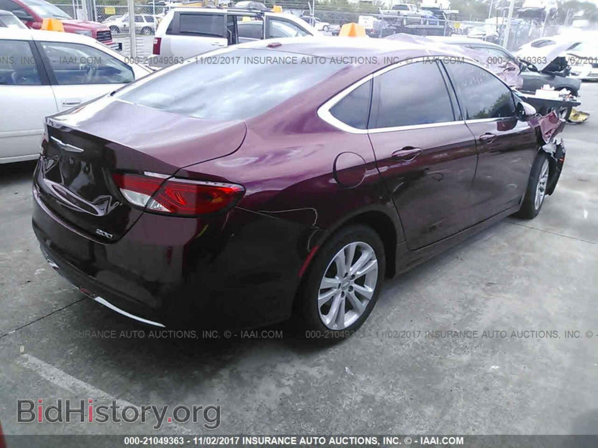 2015 Chrysler 200 - VIN: 1C3CCCAB9FN743682 - Фото 4