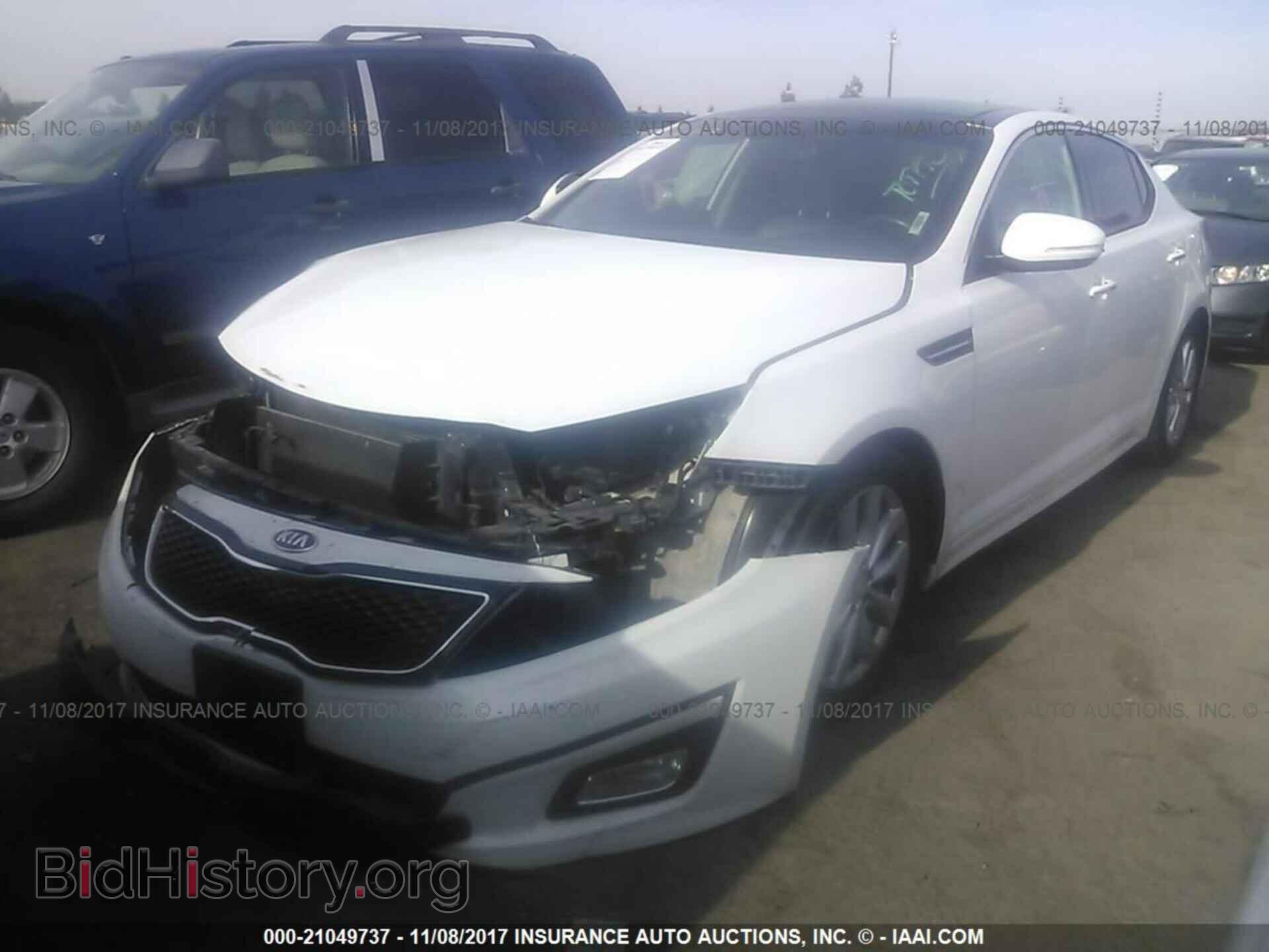 2014 Kia Optima - VIN: 5XXGN4A75EG264565 - Фото 2