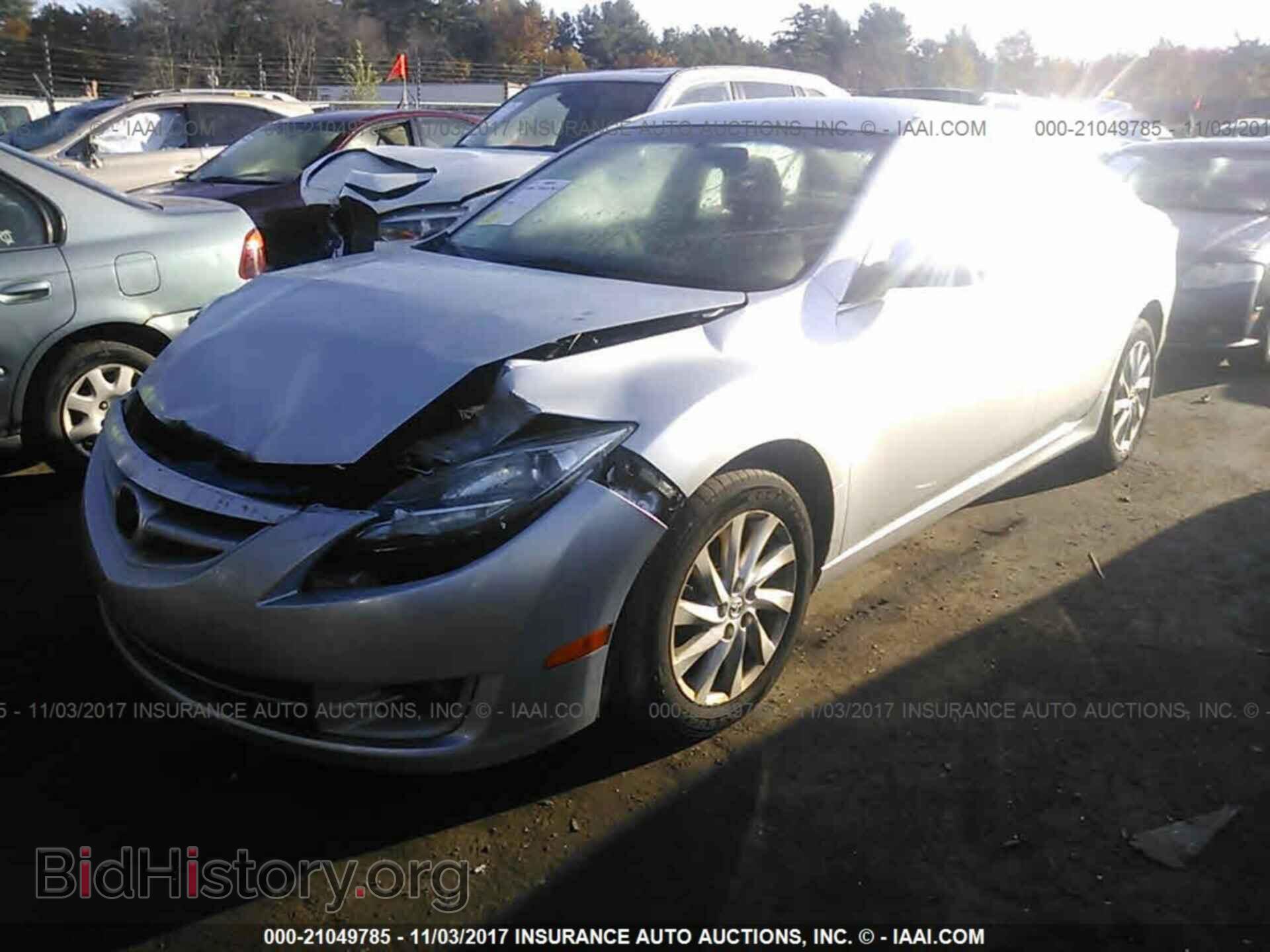 2012 Mazda 6 - VIN: 1YVHZ8DH4C5M23740 - Фото 2