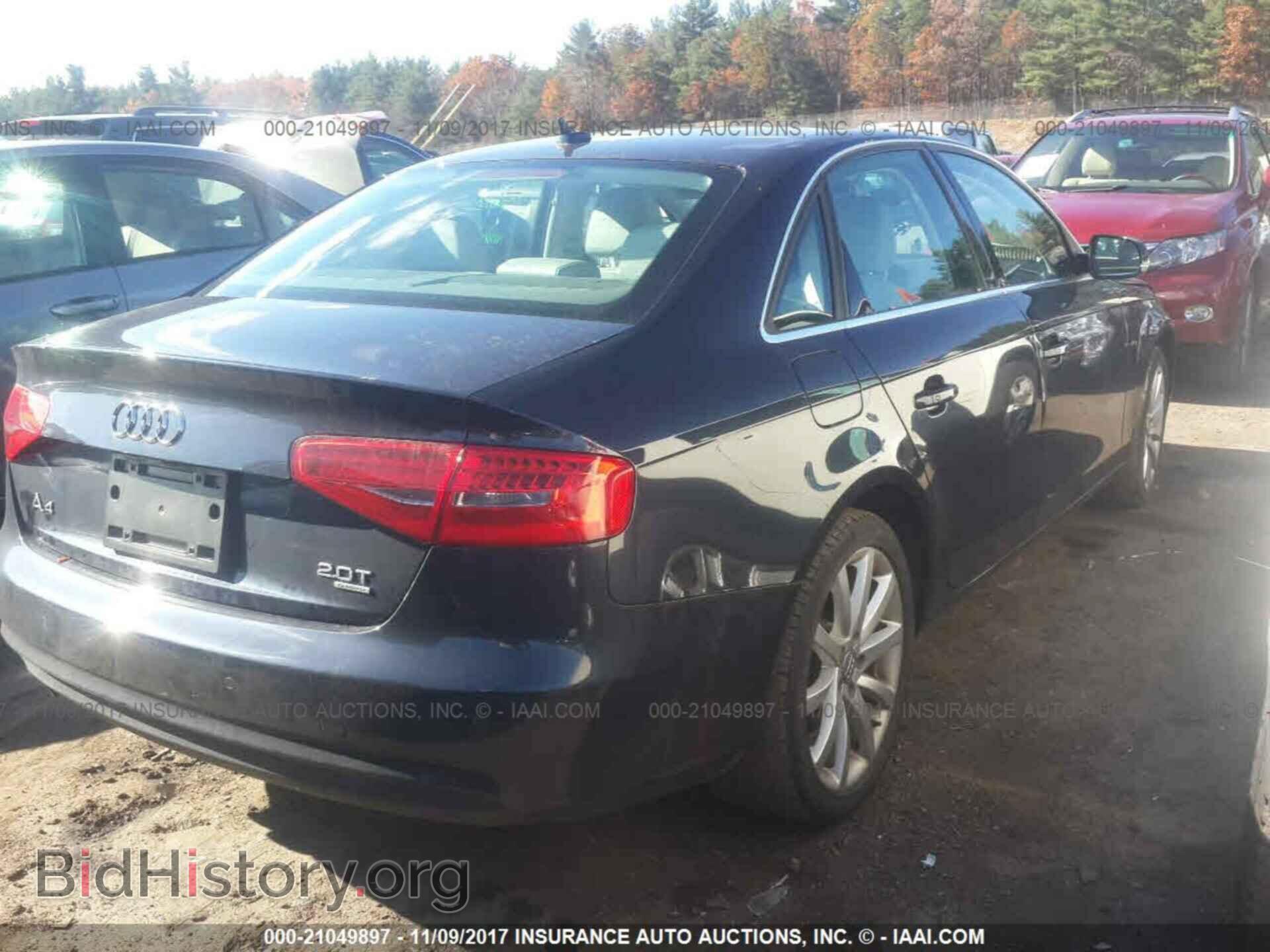 2013 Audi A4 - VIN: WAUFFAFL1DN036396 - Photo 4