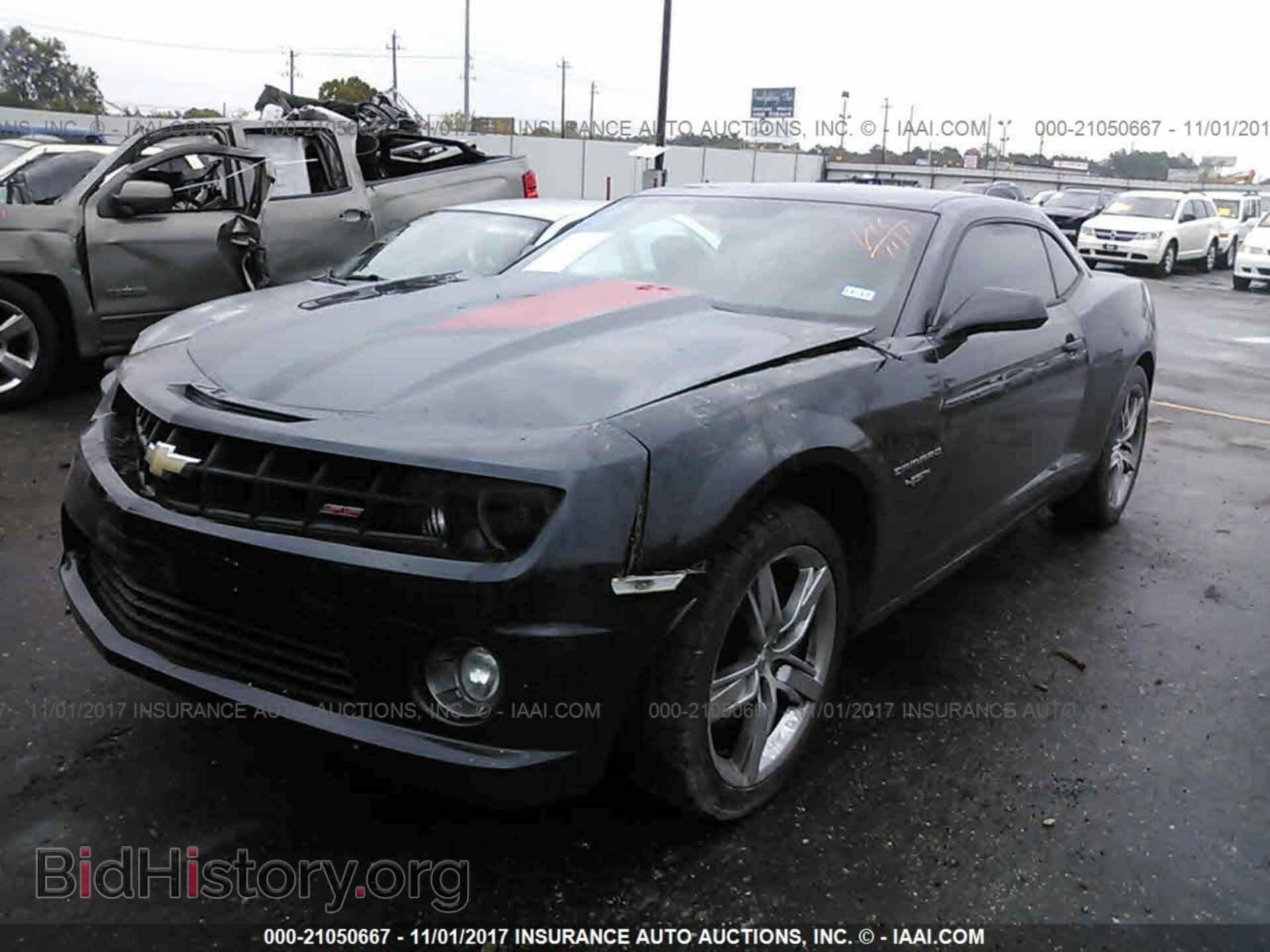 2012 Chevrolet Camaro - VIN: 2G1FT1EW4C9129320 - Фото 2