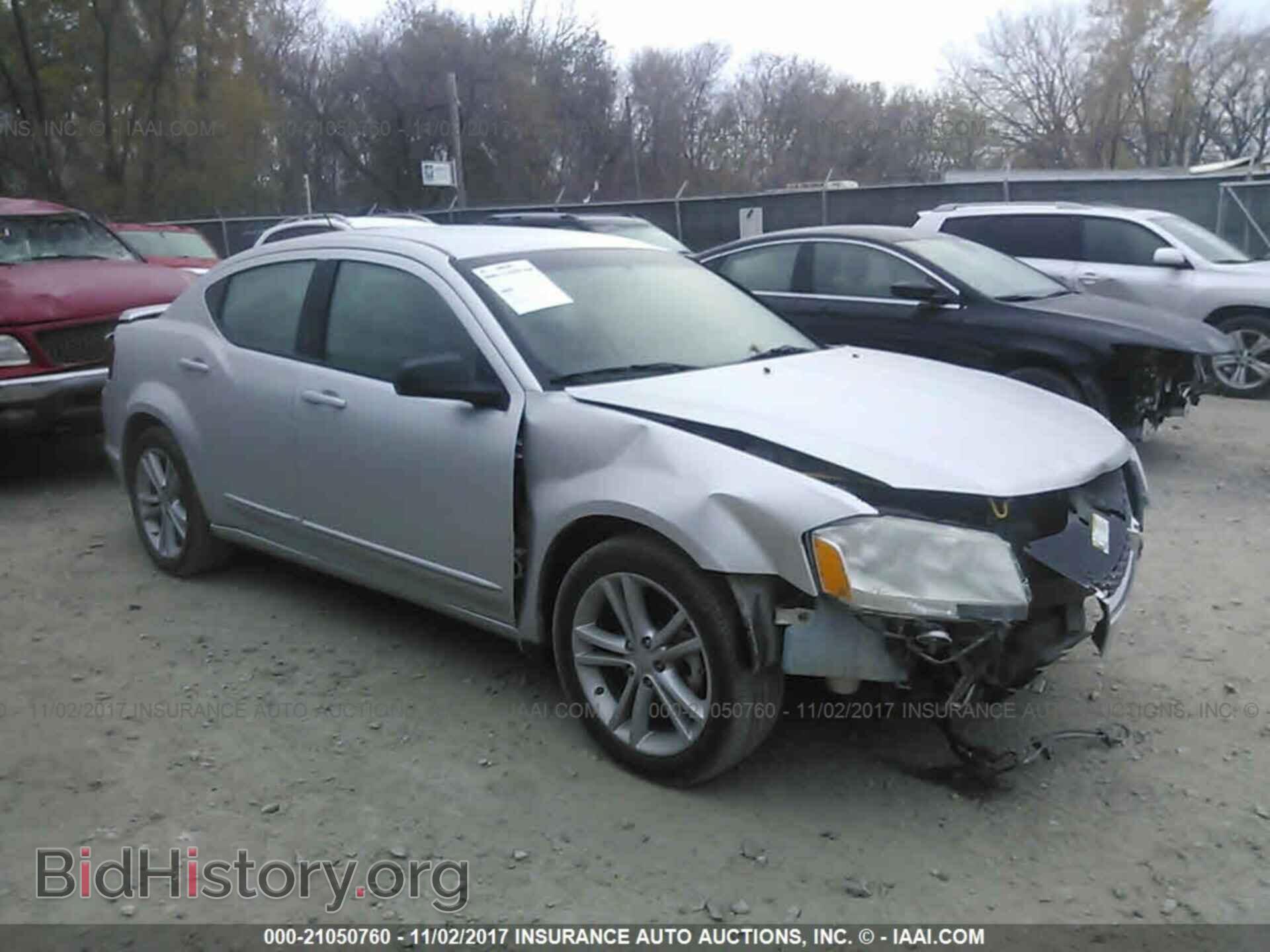 Photo 1C3CDZAB6CN322661 - Dodge Avenger 2012