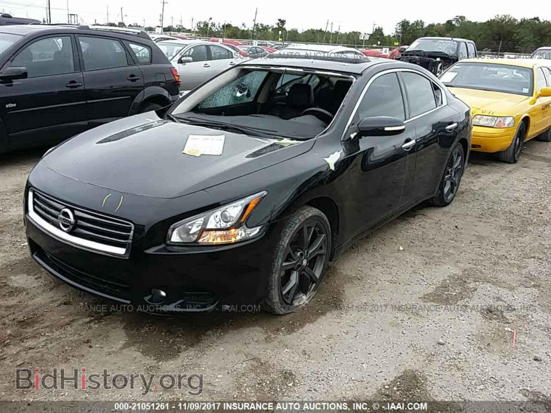 2014 Nissan Maxima - VIN: 1N4AA5AP8EC463395 - Фото 2