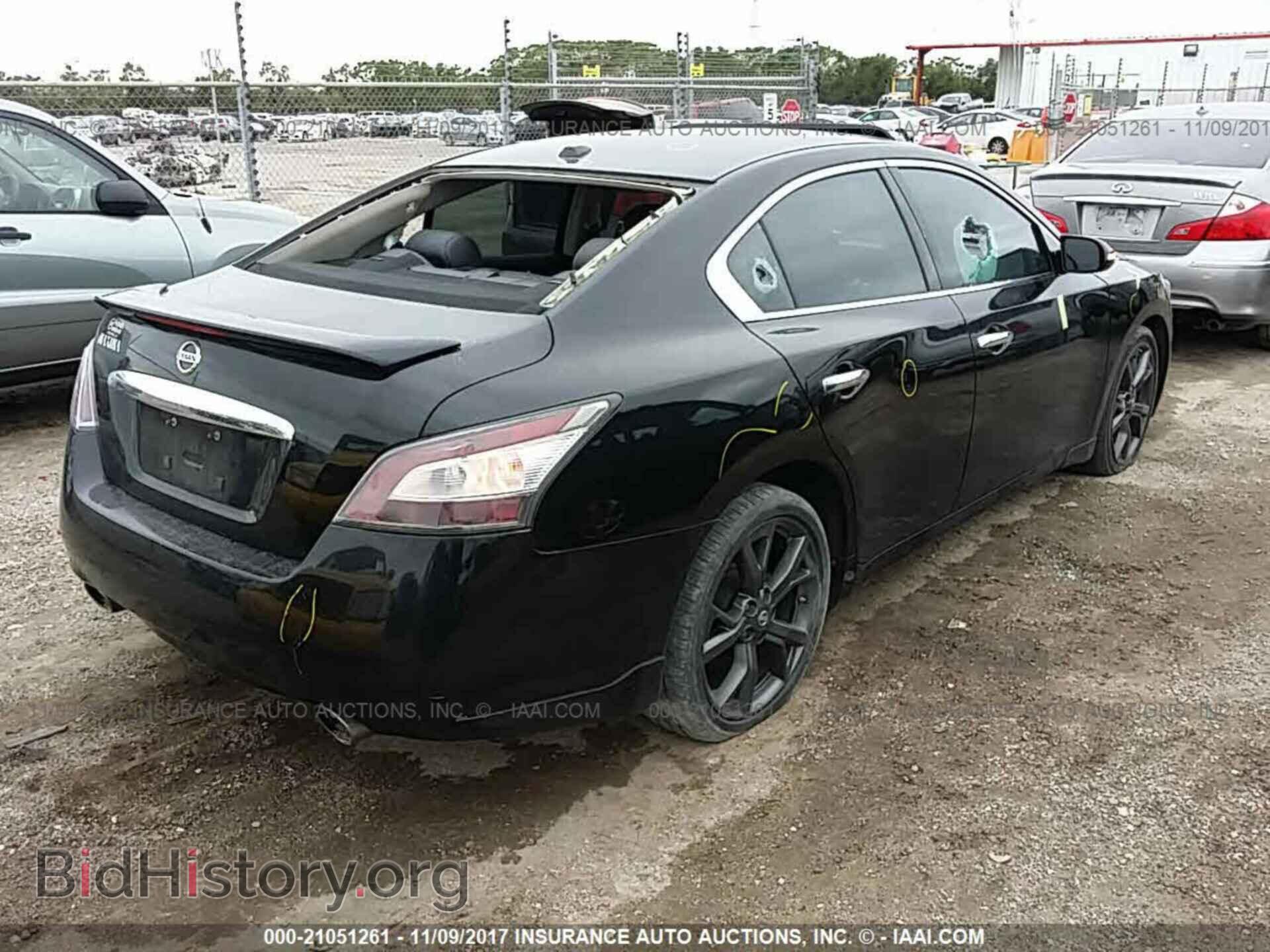 2014 Nissan Maxima - VIN: 1N4AA5AP8EC463395 - Фото 4
