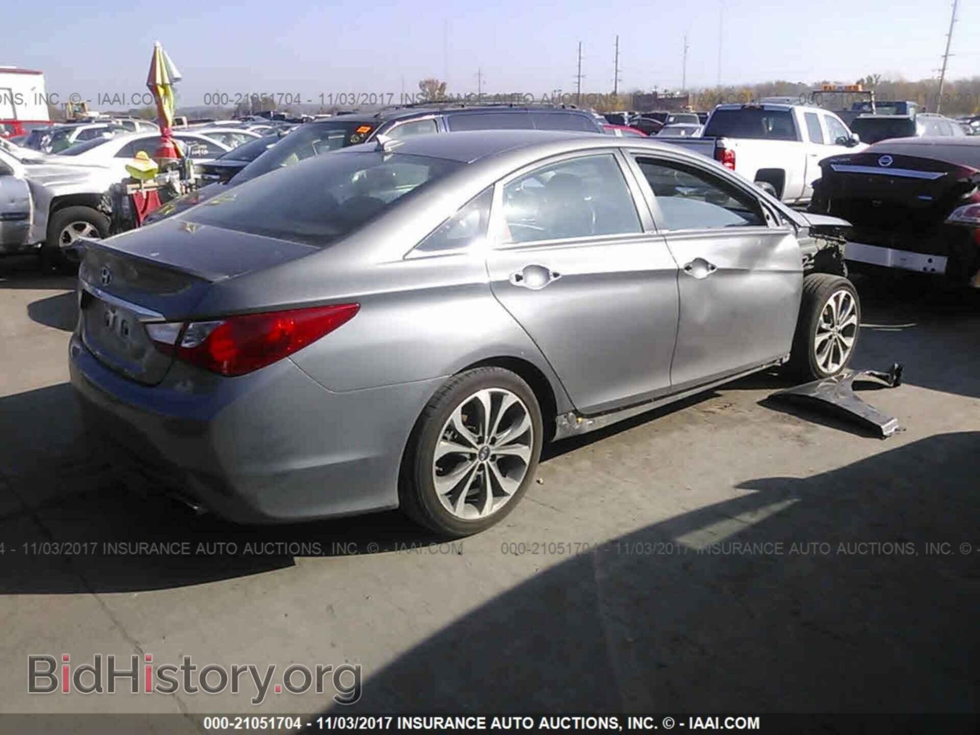 2014 Hyundai SONATA (VIN 5NPEC4AC4EH905493) — фото 4 из 10