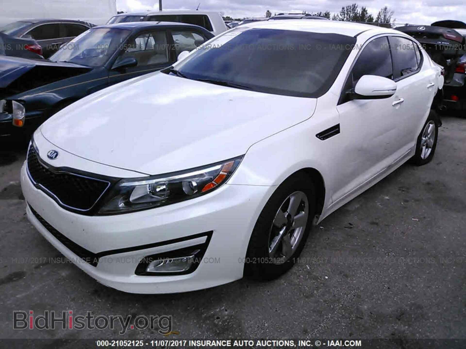 2015 Kia Optima - VIN: KNAGM4A77F5593144 - Photo 2