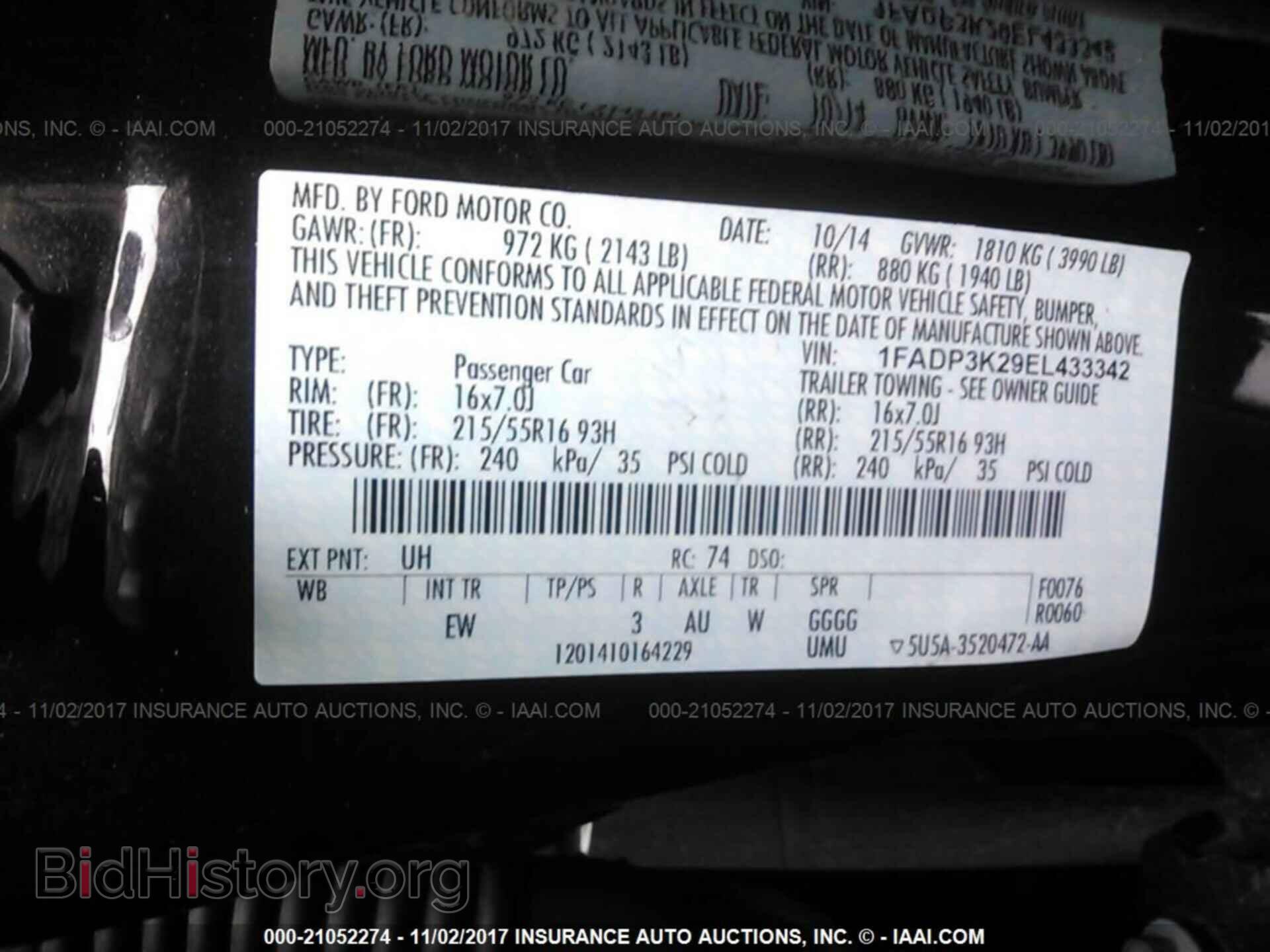 2014 Ford Focus - VIN: 1FADP3K29EL433342 - Photo 9