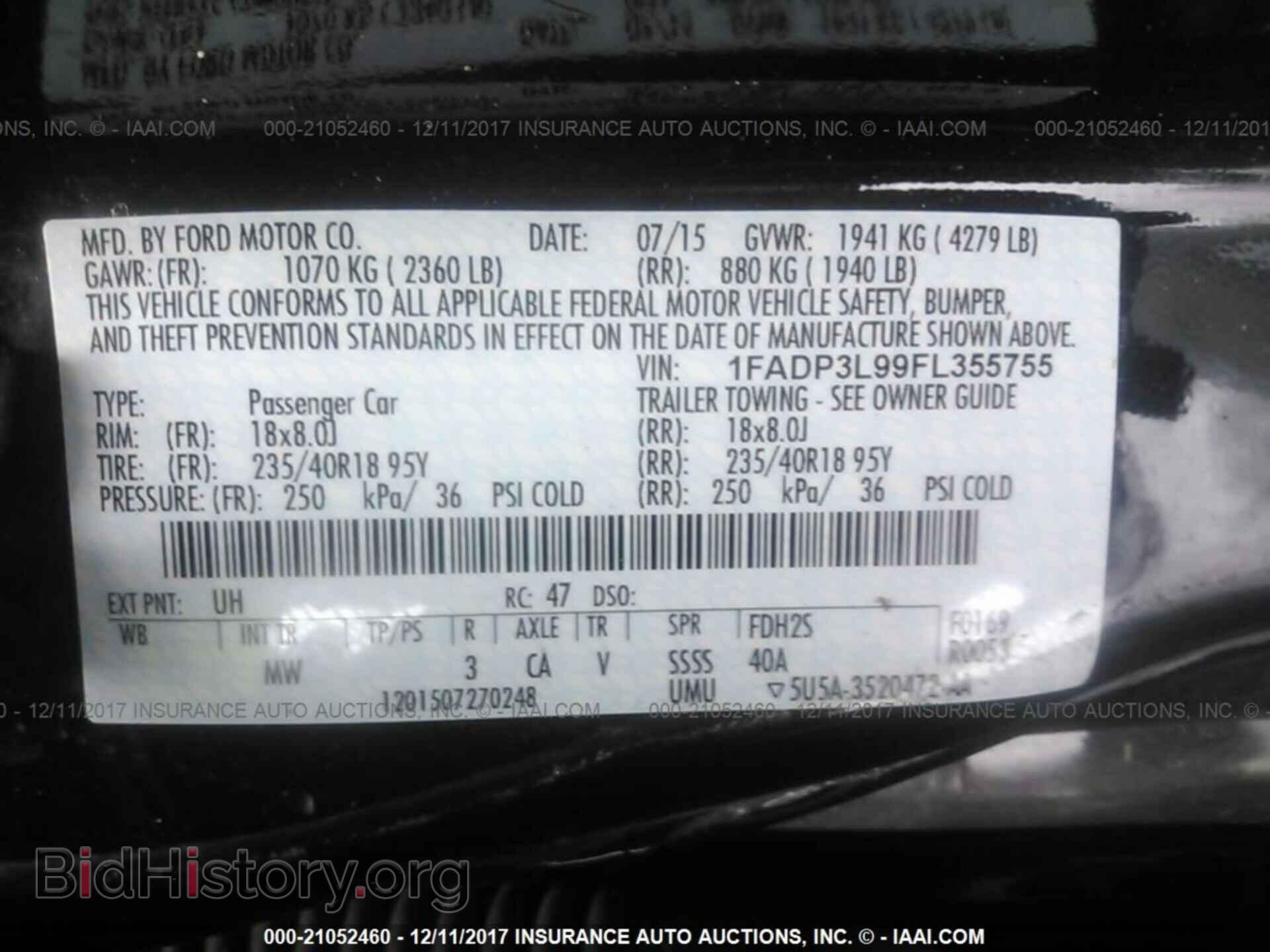 2015 Ford Focus - VIN: 1FADP3L99FL355755 - Photo 9