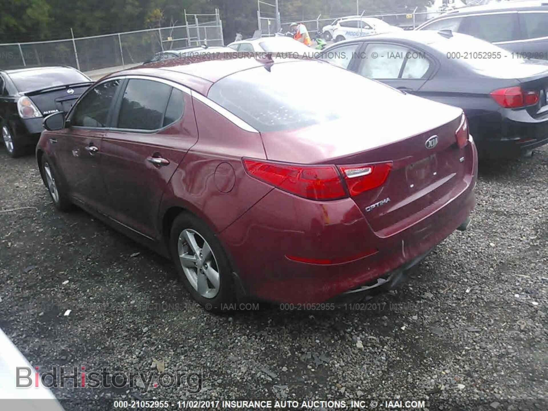 2014 Kia Optima - VIN: 5XXGM4A79EG287060 - Фото 3