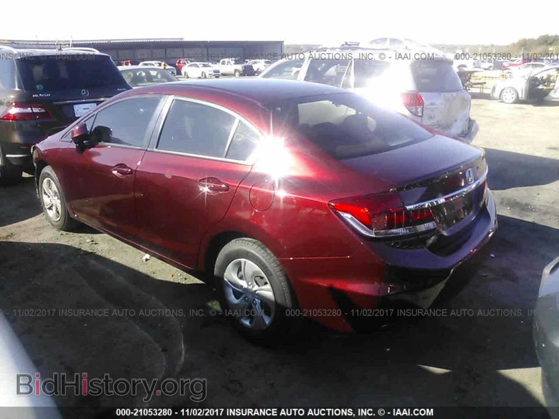 2013 Honda Civic - VIN: 19XFB2F52DE096021 - Фото 3