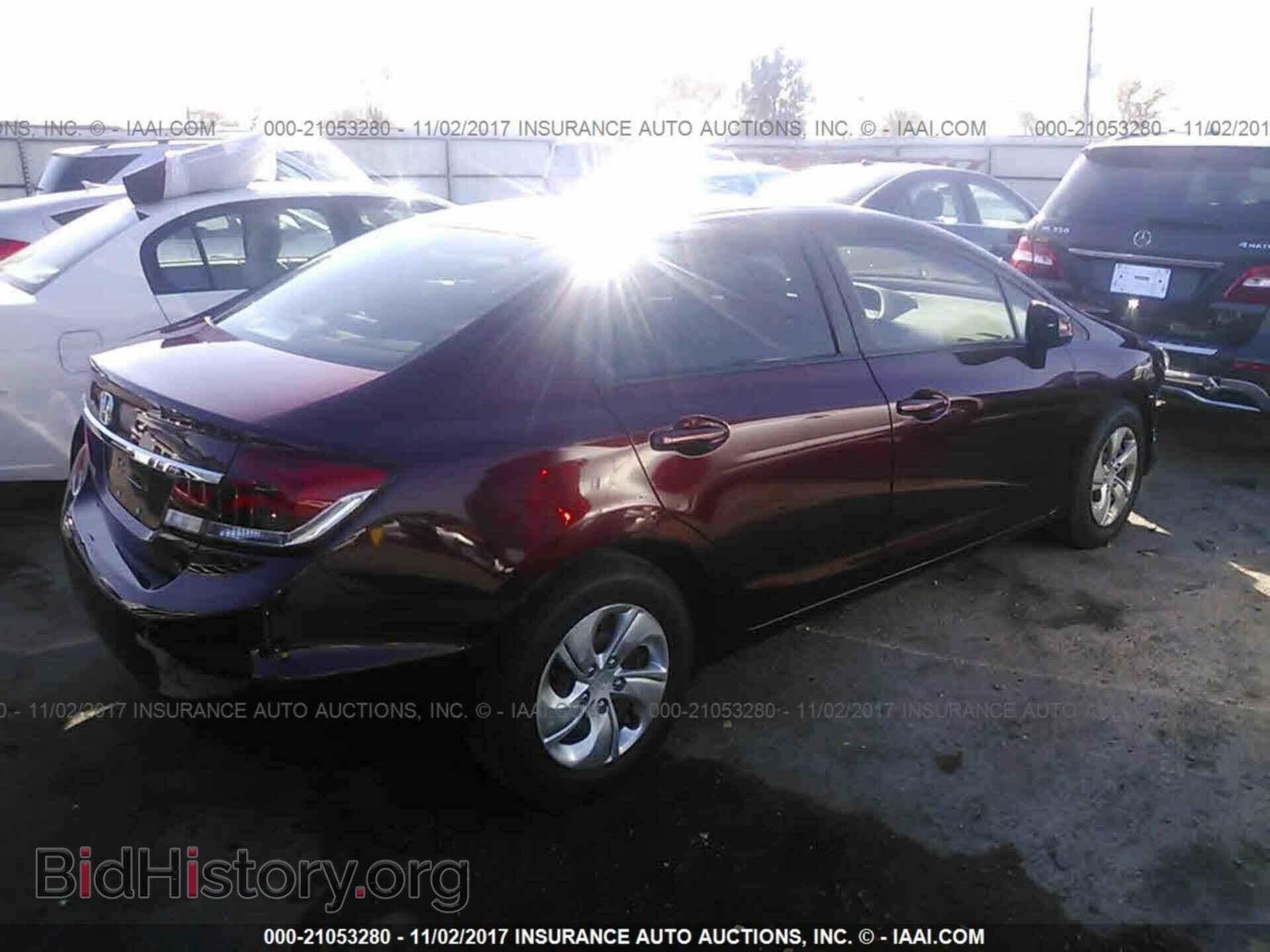 2013 Honda Civic - VIN: 19XFB2F52DE096021 - Фото 4