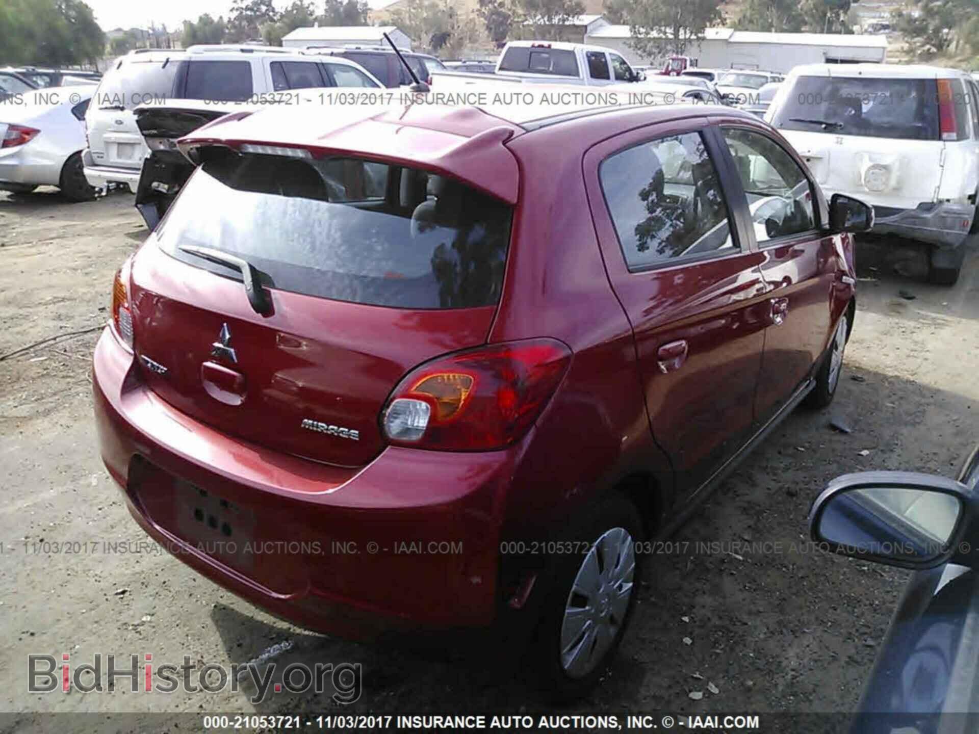 2015 Mitsubishi Mirage - VIN: ML32A3HJ0FH058577 - Фото 4