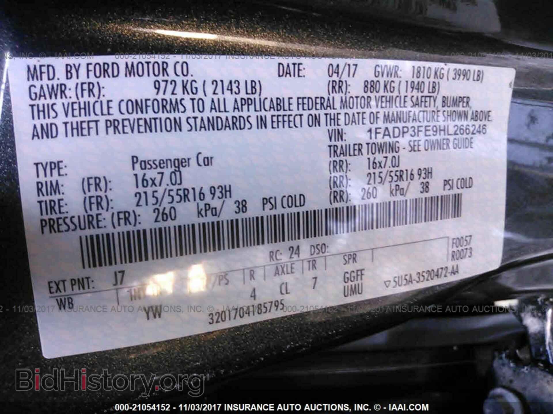 2017 Ford Focus - VIN: 1FADP3FE9HL266246 - Photo 9