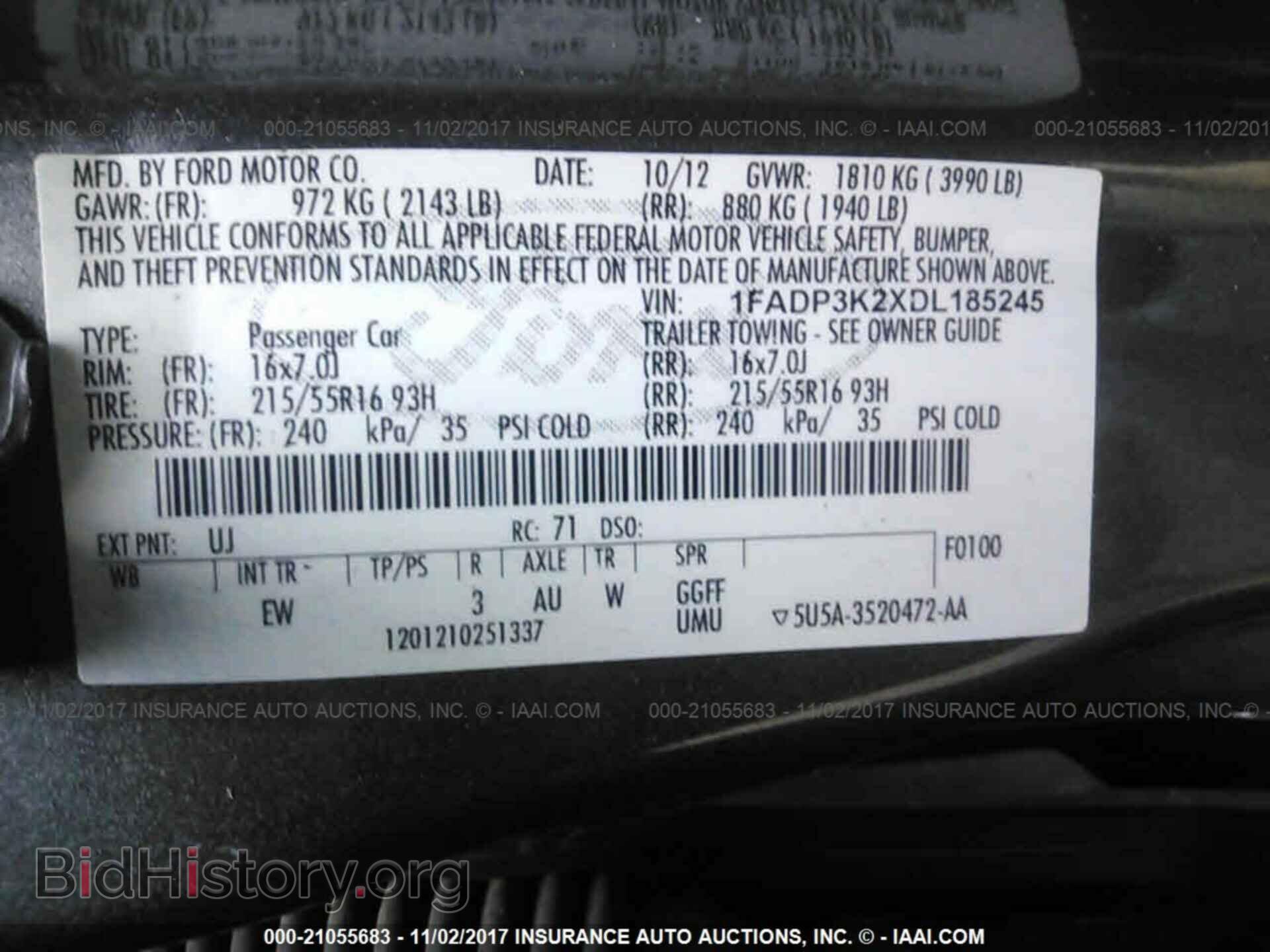 2013 Ford Focus - VIN: 1FADP3K2XDL185245 - Photo 9