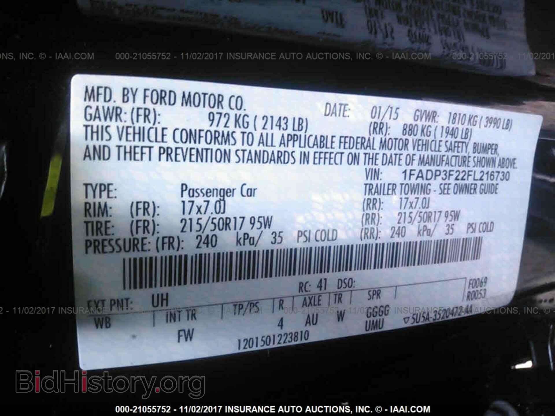 2015 Ford Focus - VIN: 1FADP3F22FL216730 - Photo 9