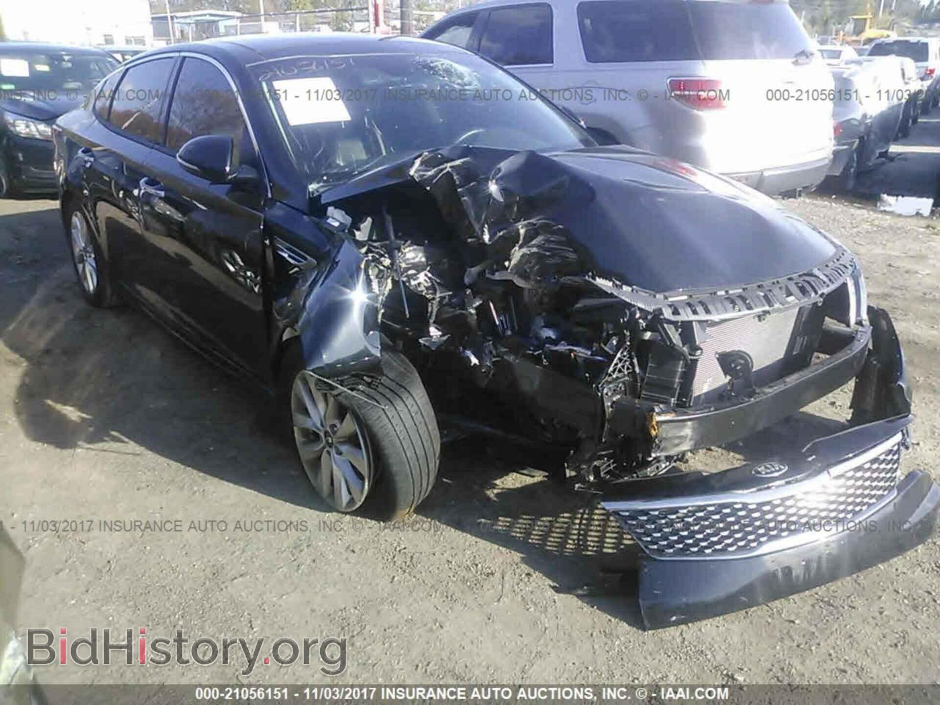 Фотография 5XXGU4L39GG057905 - Kia Optima 2016