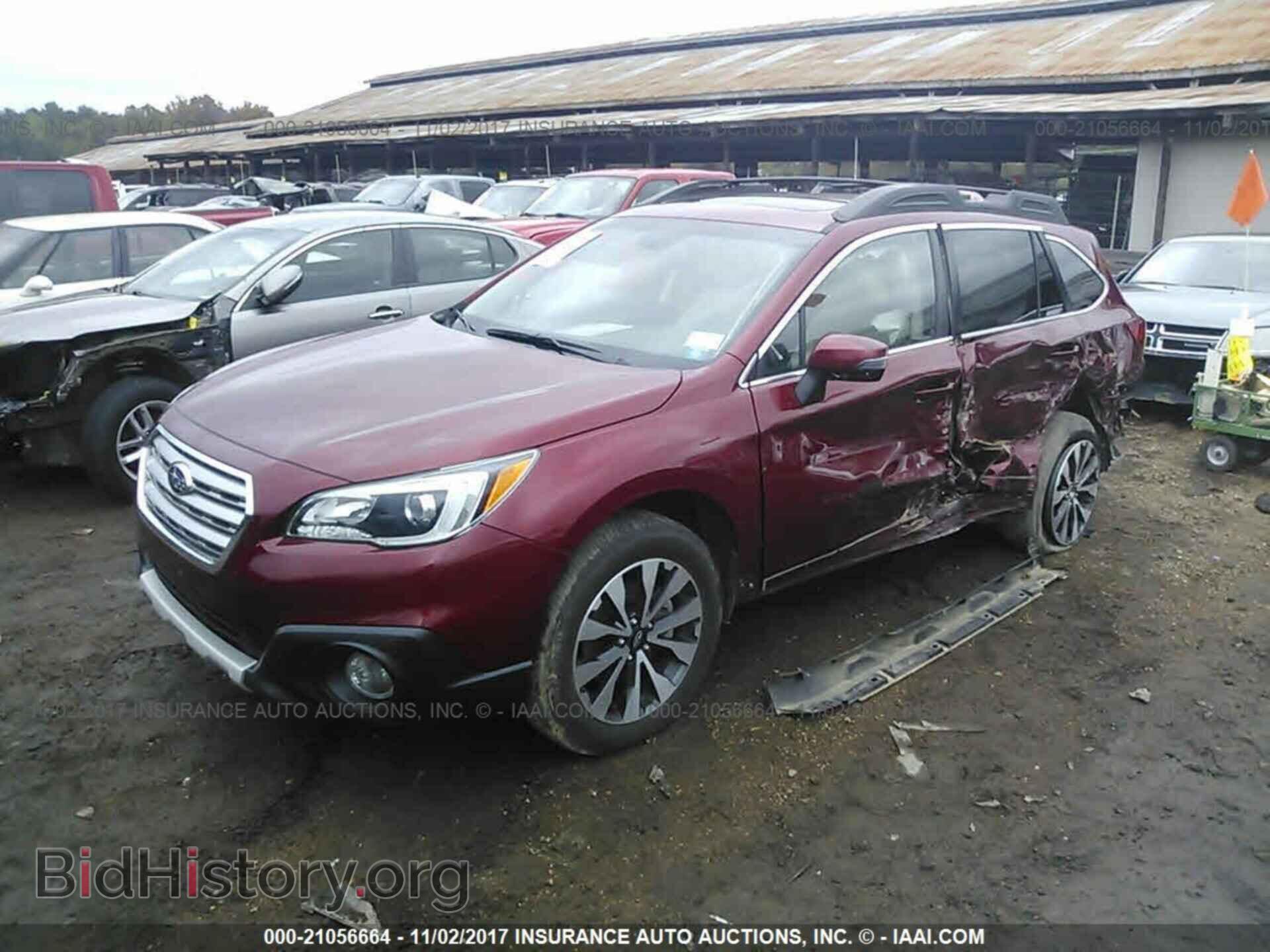 2016 Subaru Outback - VIN: 4S4BSANC9G3349481 - Фото 2