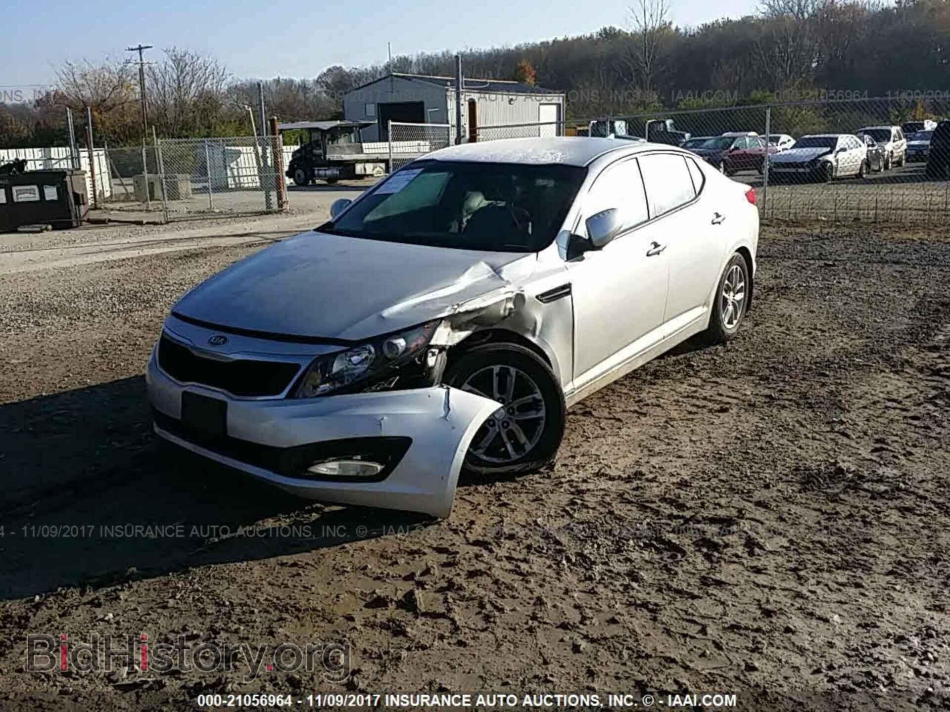 2013 Kia Optima - VIN: 5XXGM4A75DG166802 - Фото 2