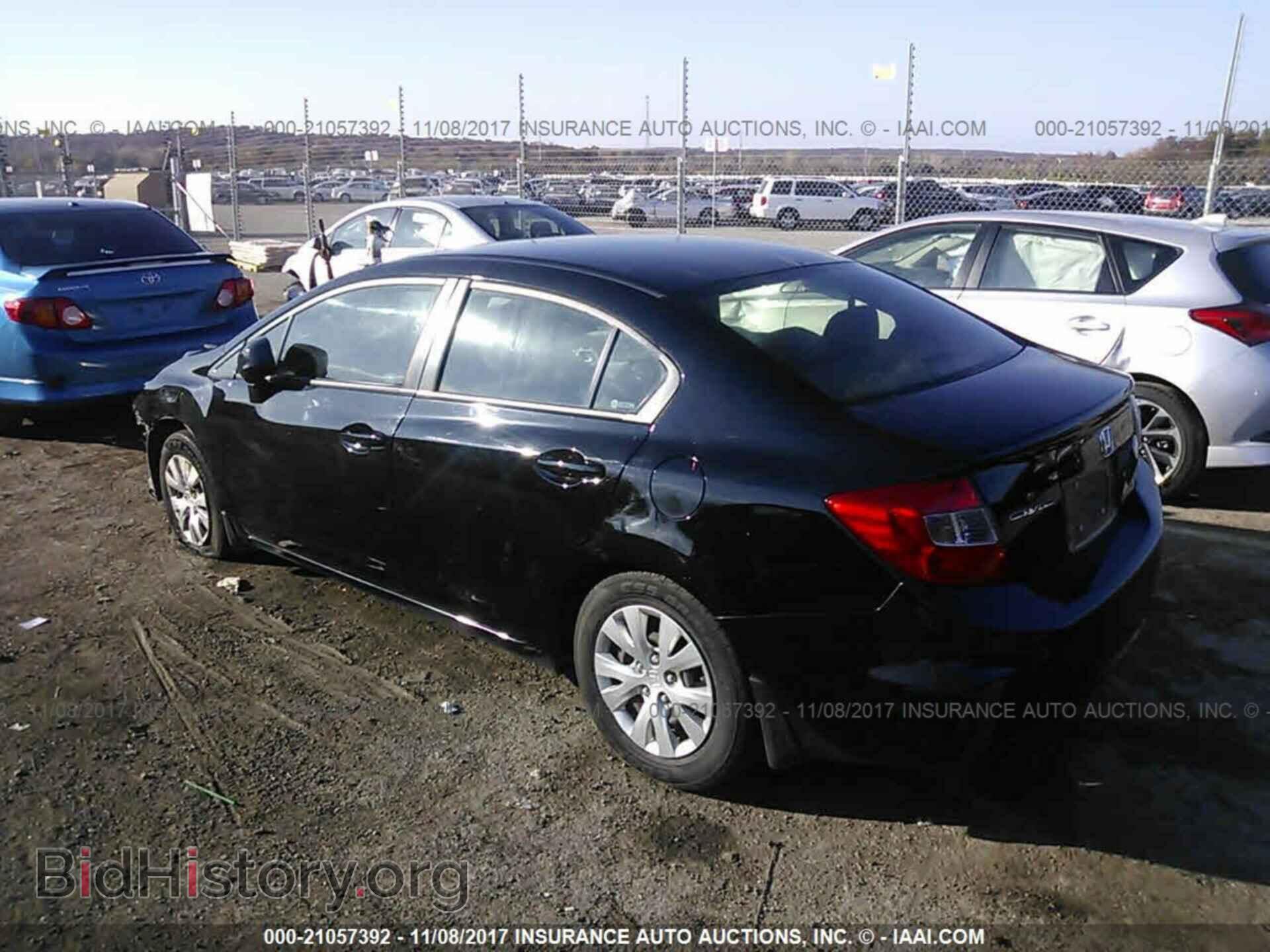 2012 Honda Civic - VIN: 2HGFB2F55CH564148 - Фото 3