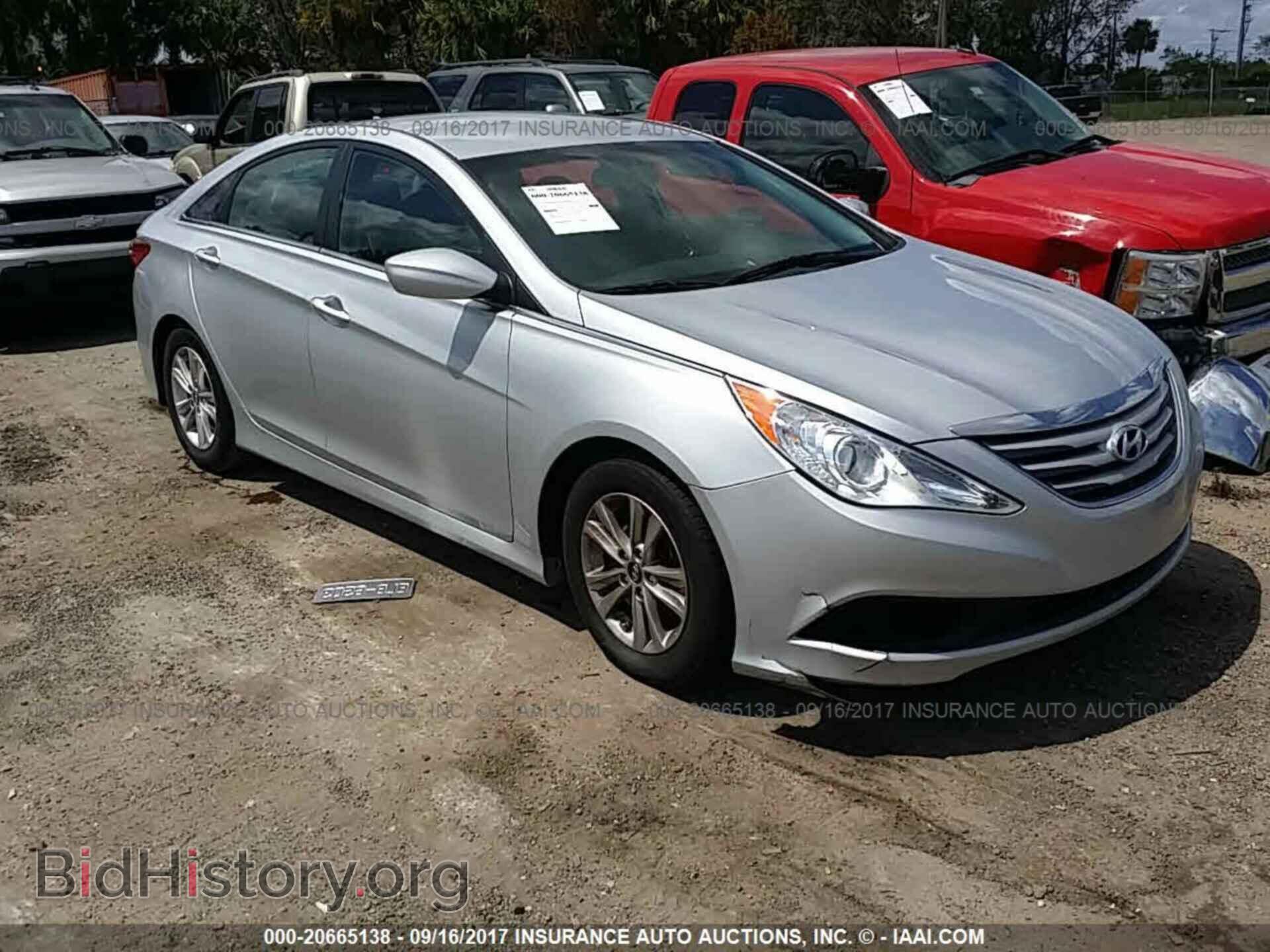 Фотография 5NPEB4ACXEH842130 - HYUNDAI SONATA 2014