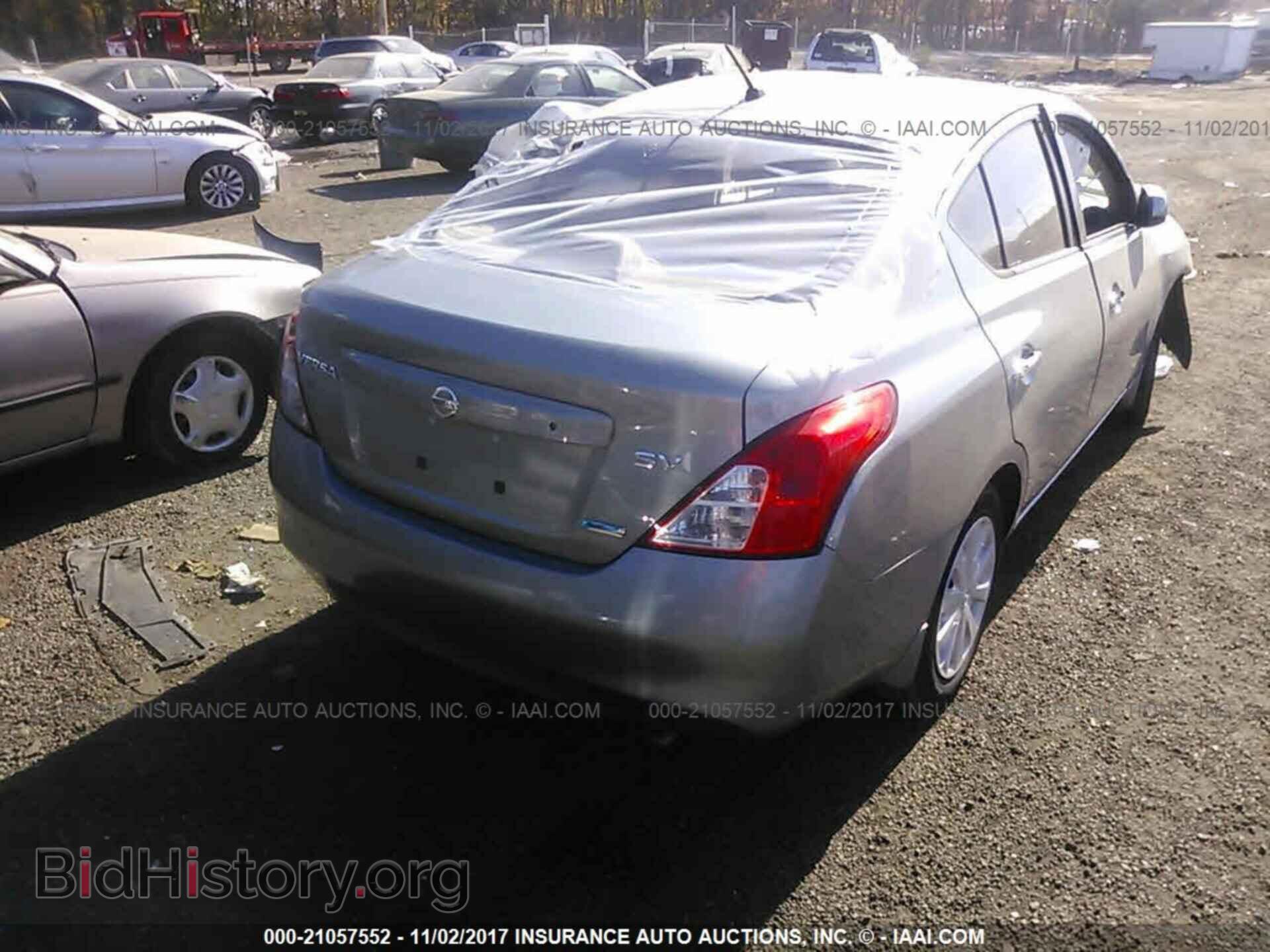 2012 Nissan Versa - VIN: 3N1CN7AP8CL876280 - Фото 4