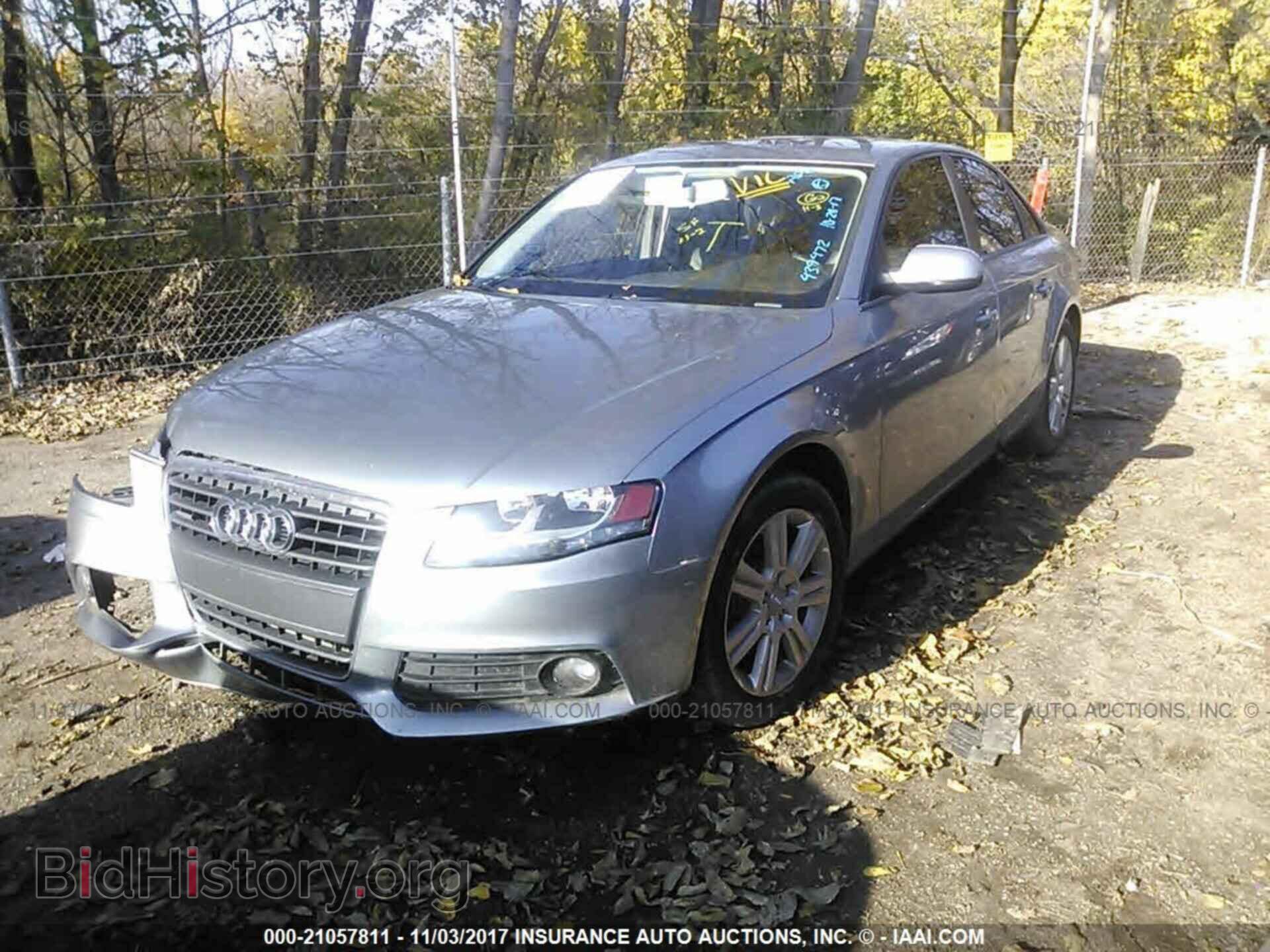 2011 Audi A4 - VIN: WAUBFAFL6BA109331 - Фото 2