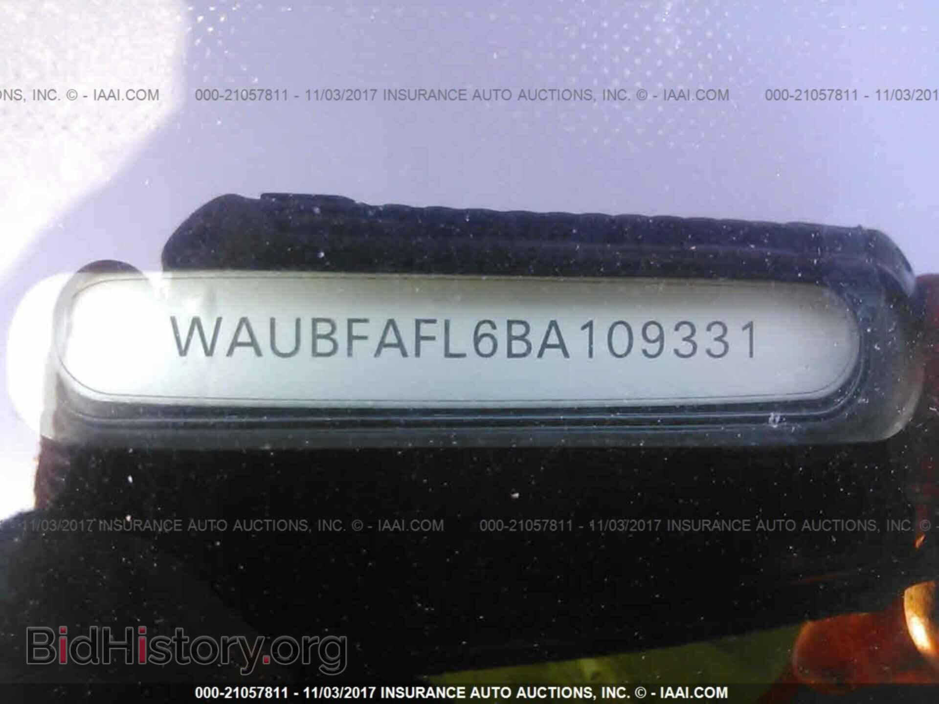 2011 Audi A4 - VIN: WAUBFAFL6BA109331 - Фото 9