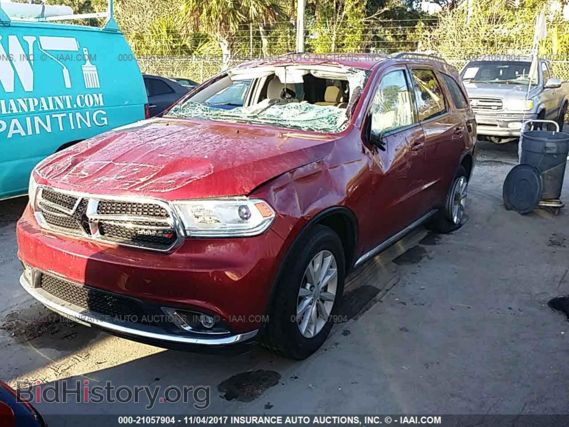 2014 Dodge Durango - VIN: 1C4RDHAG0EC975948 - Фото 2