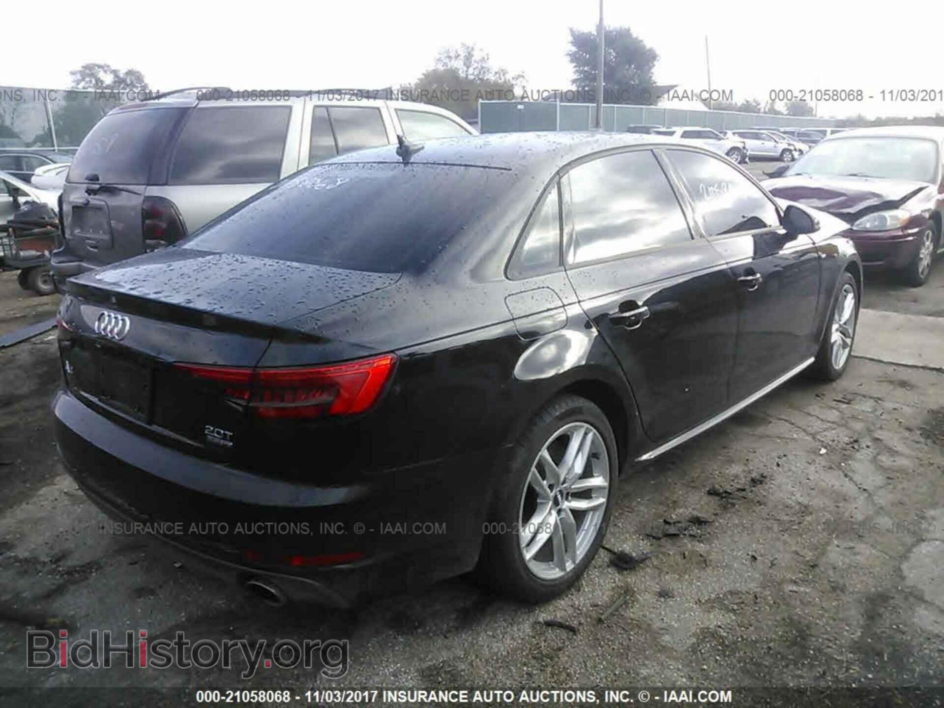 2017 Audi A4 - VIN: WAUDNAF4XHN044697 - Фото 4
