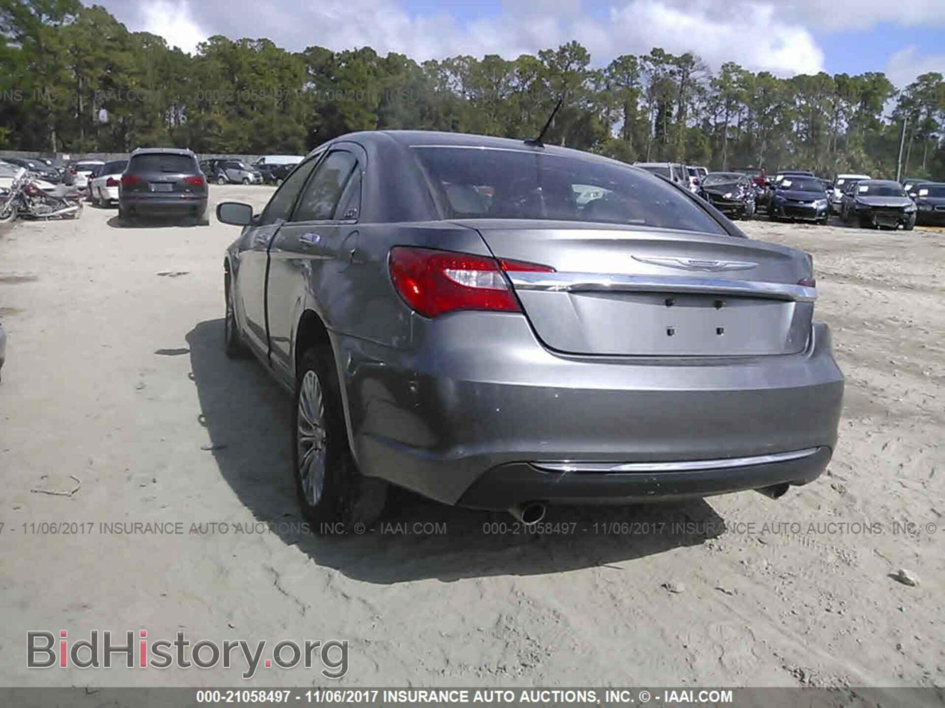 2012 Chrysler 200 - VIN: 1C3CCBCG9CN293174 - Фото 3