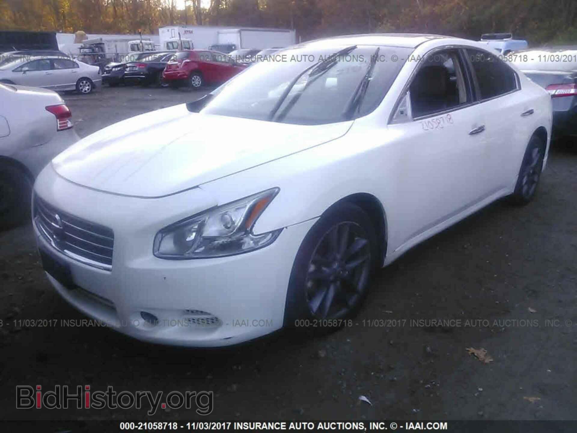 2011 Nissan Maxima - VIN: 1N4AA5AP9BC837122 - Фото 2