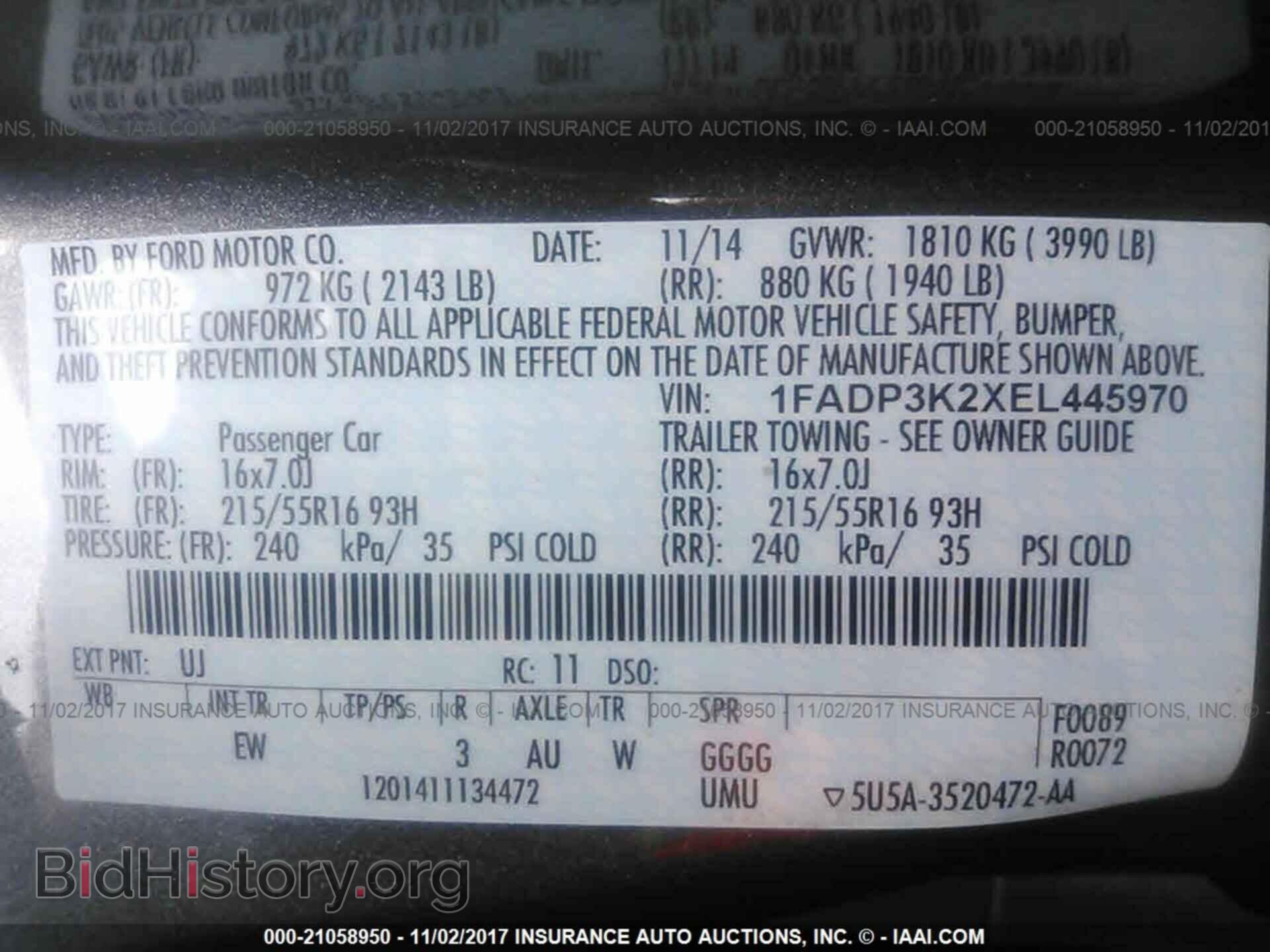 2014 Ford Focus - VIN: 1FADP3K2XEL445970 - Photo 9
