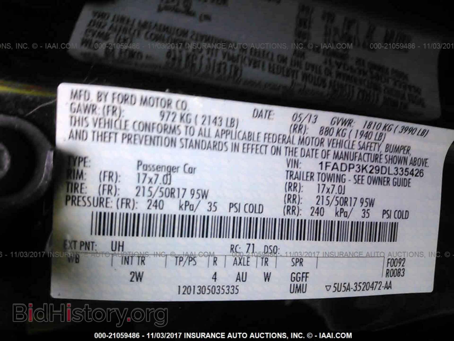 2013 Ford Focus - VIN: 1FADP3K29DL335426 - Photo 9