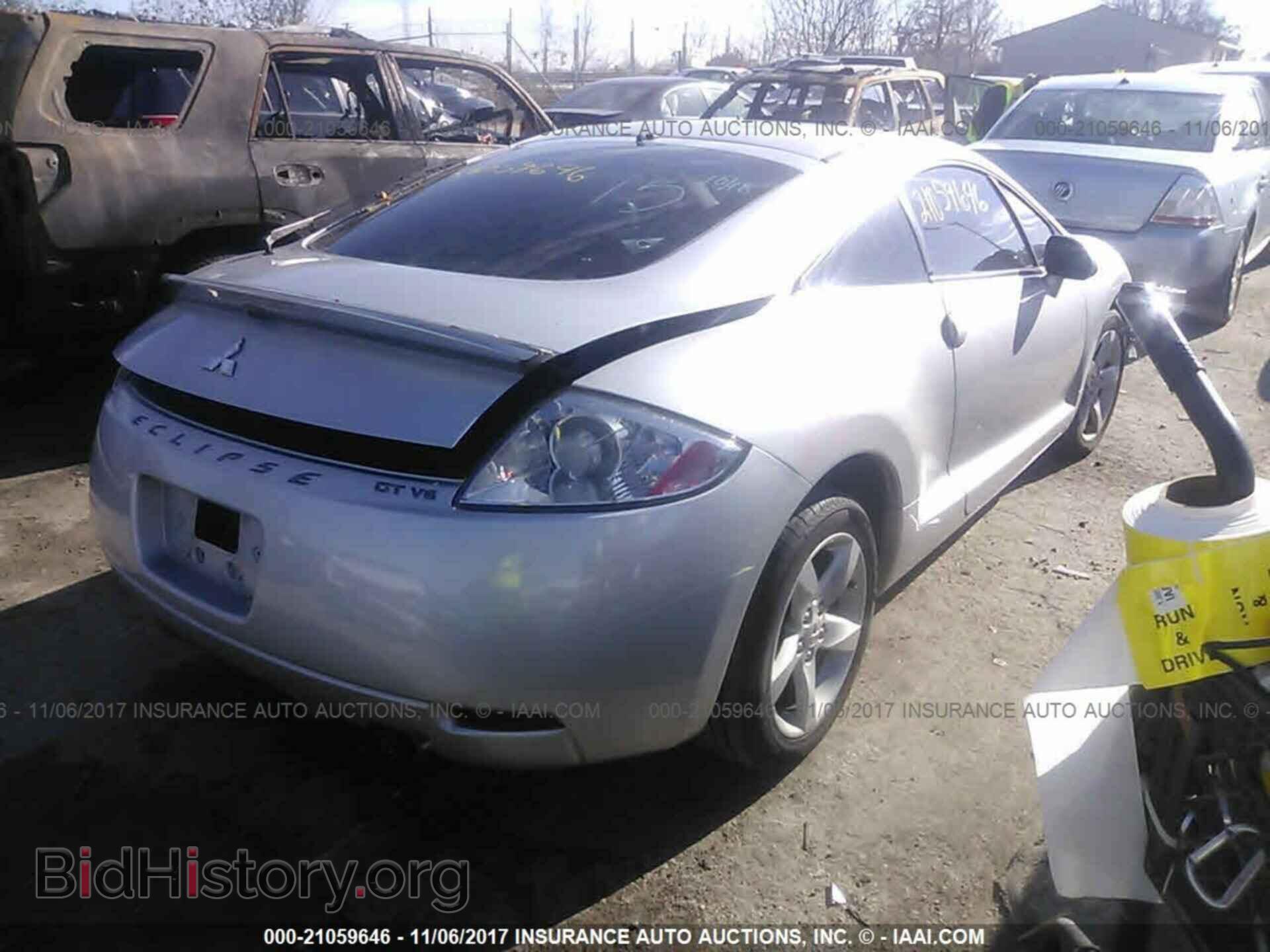 2007 MITSUBISHI ECLIPSE - VIN: 4A3AK34T47E055503 - Photo 4