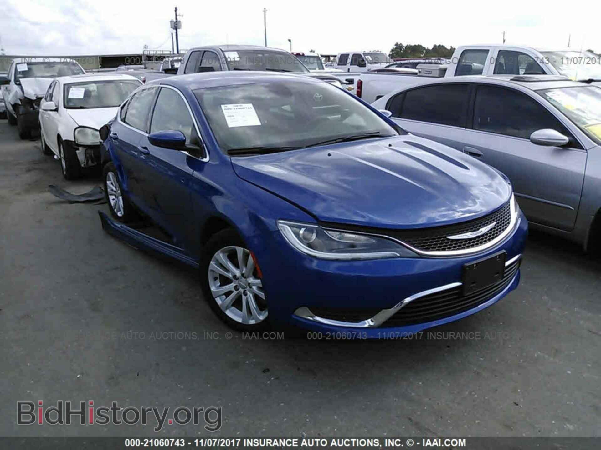Photo 1C3CCCAB1FN681307 - Chrysler 200 2015