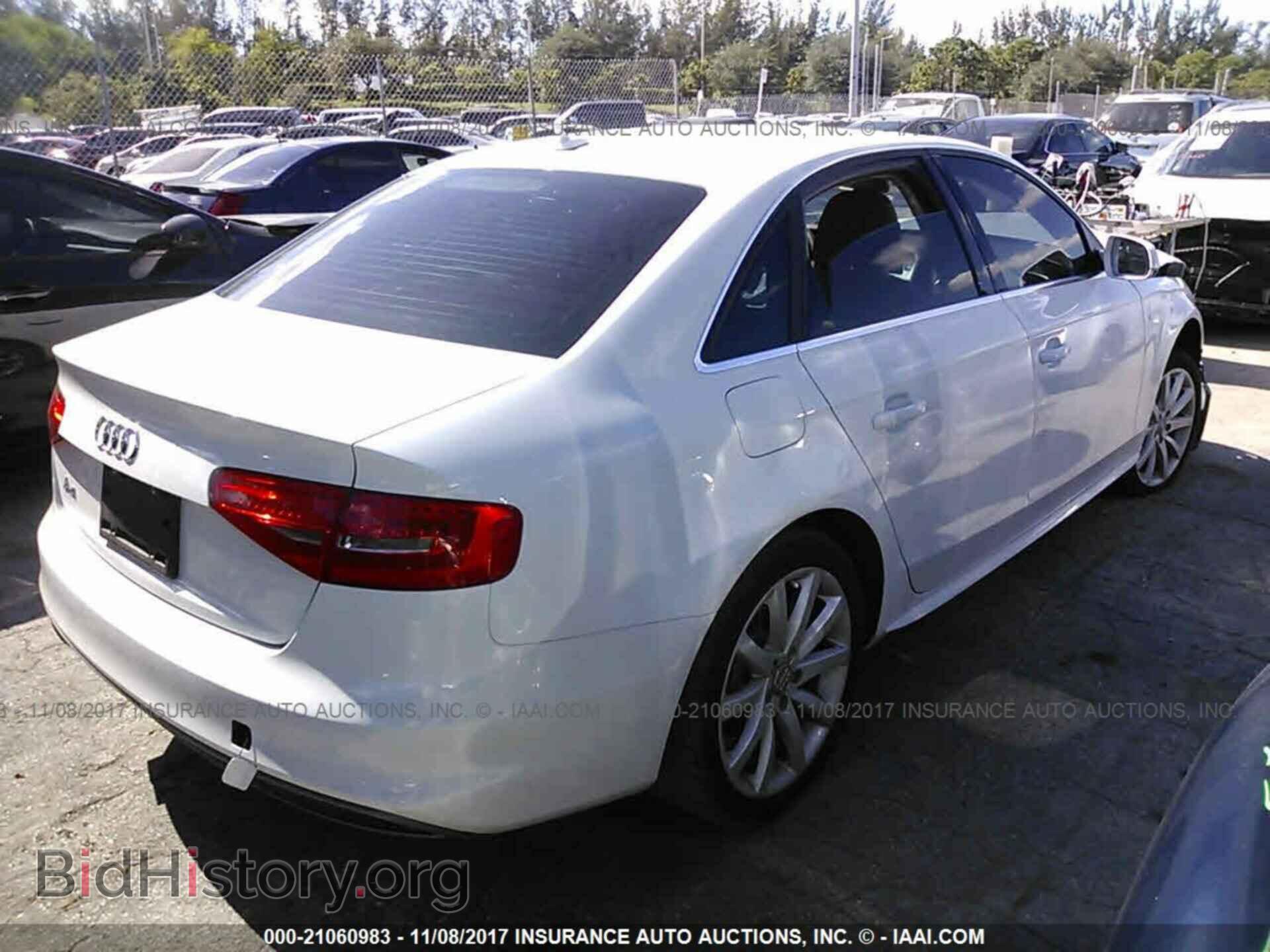 2014 Audi A4 - VIN: WAUAFAFL1EA057333 - Photo 4