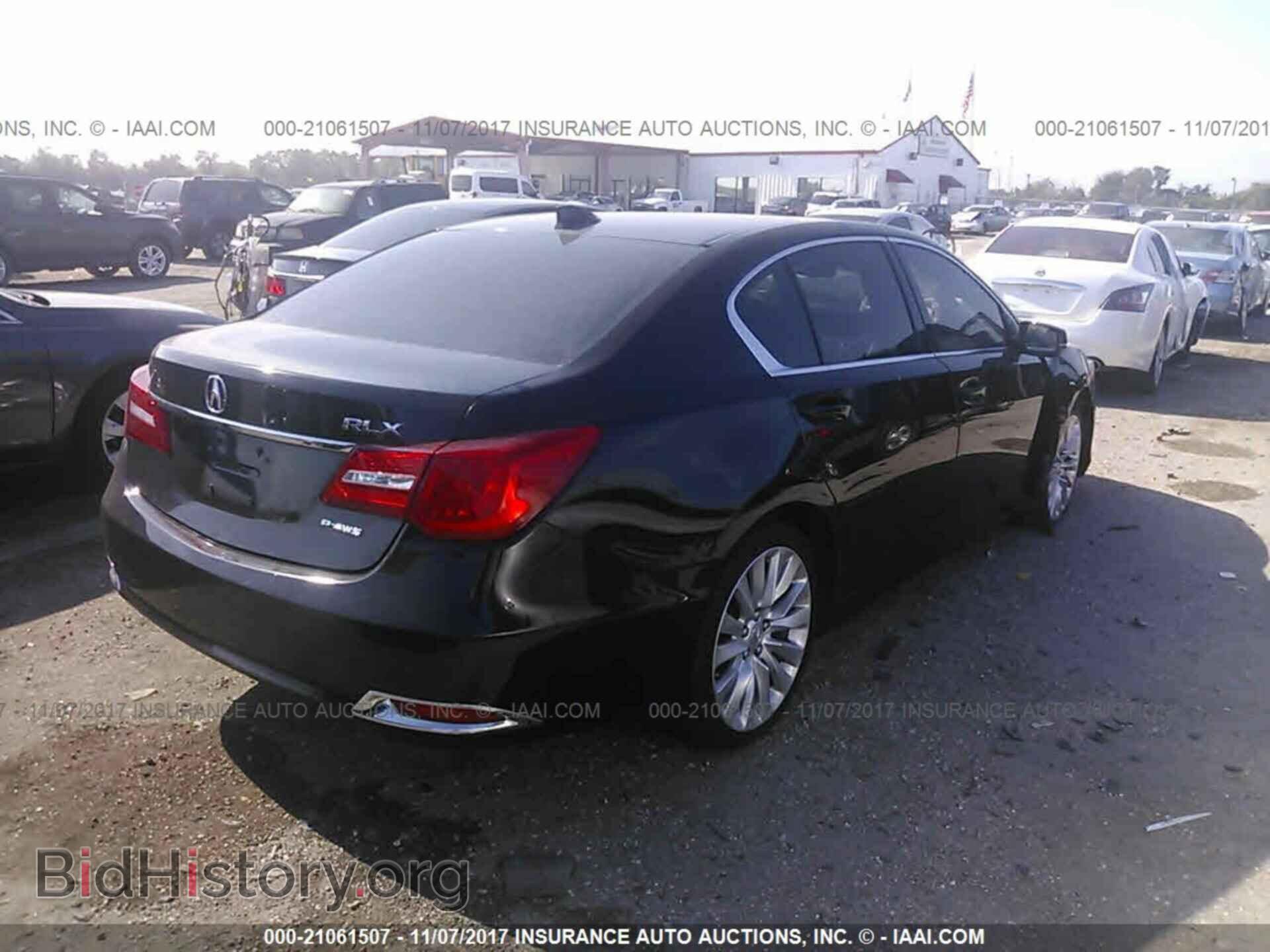 2014 Acura Rlx - VIN: JH4KC1F75EC001191 - Фото 4