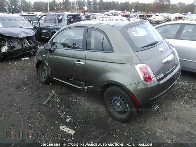 2012 Fiat 500 - VIN: 3C3CFFAR4CT330229 - Фото 3