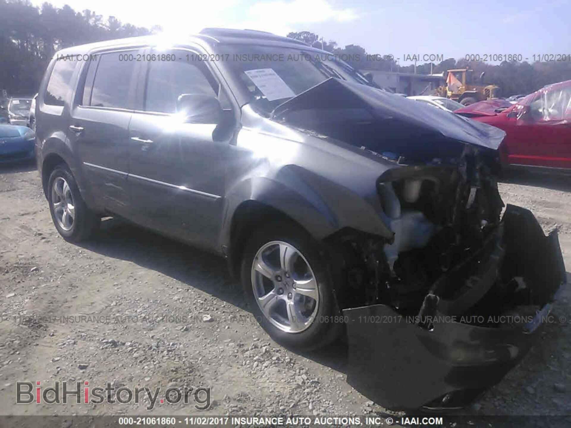 Фотография 5FNYF3H65CB004949 - Honda Pilot 2012