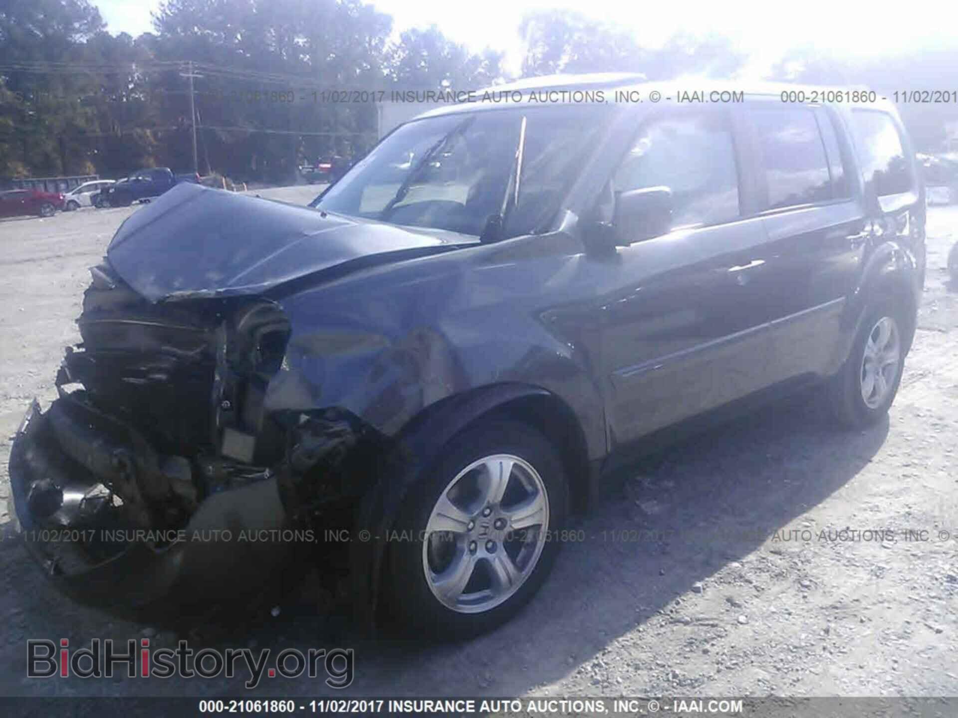 2012 Honda Pilot - VIN: 5FNYF3H65CB004949 - Photo 2