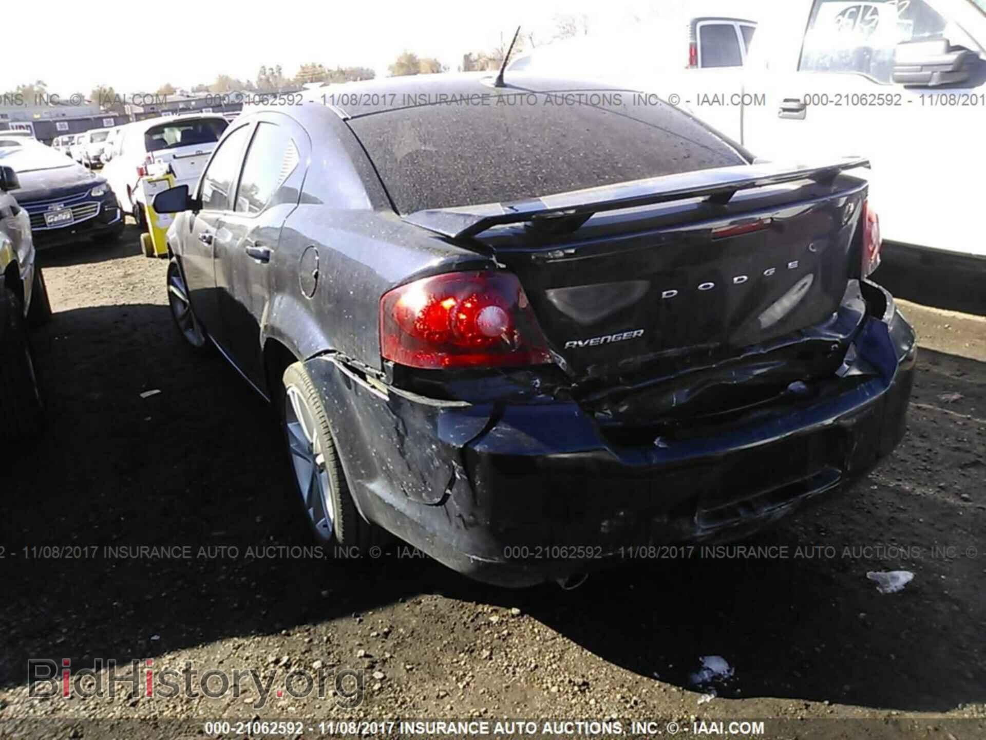2012 Dodge Avenger - VIN: 1C3CDZAG1CN271002 - Фото 3