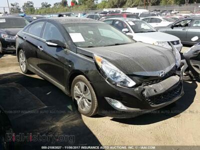 2014 Hyundai SONATA, black — VIN KMHEC4A40EA110601, IAAI