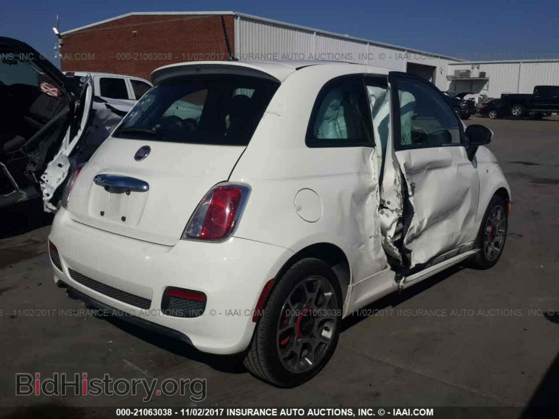 2013 Fiat 500 - VIN: 3C3CFFBR7DT618441 - Фото 4
