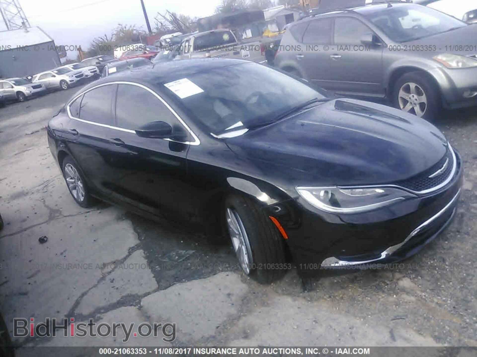 Фотография 1C3CCCAB6GN176302 - Chrysler 200 2016