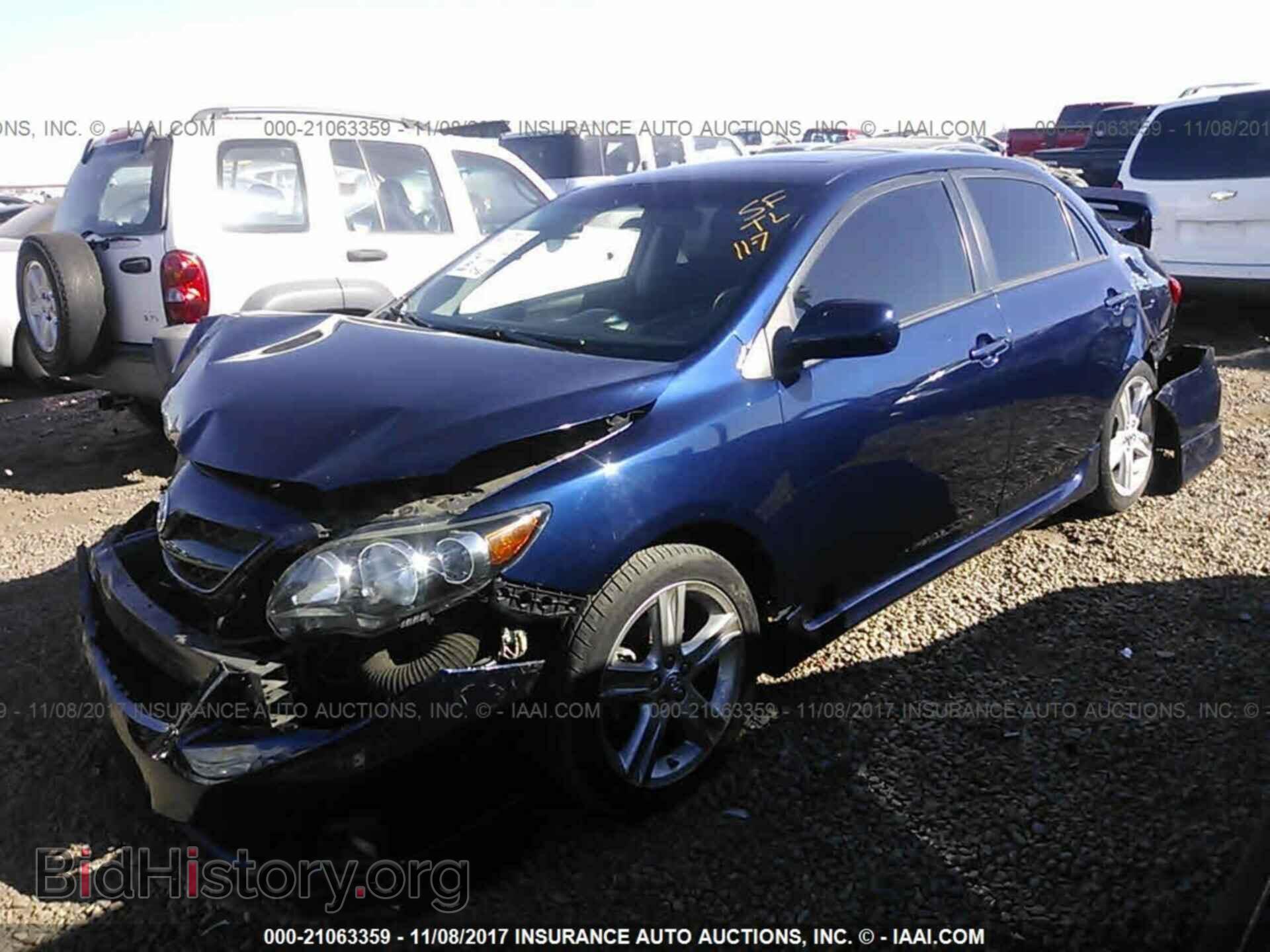 2013 Toyota Corolla - VIN: 5YFBU4EEXDP115838 - Фото 2