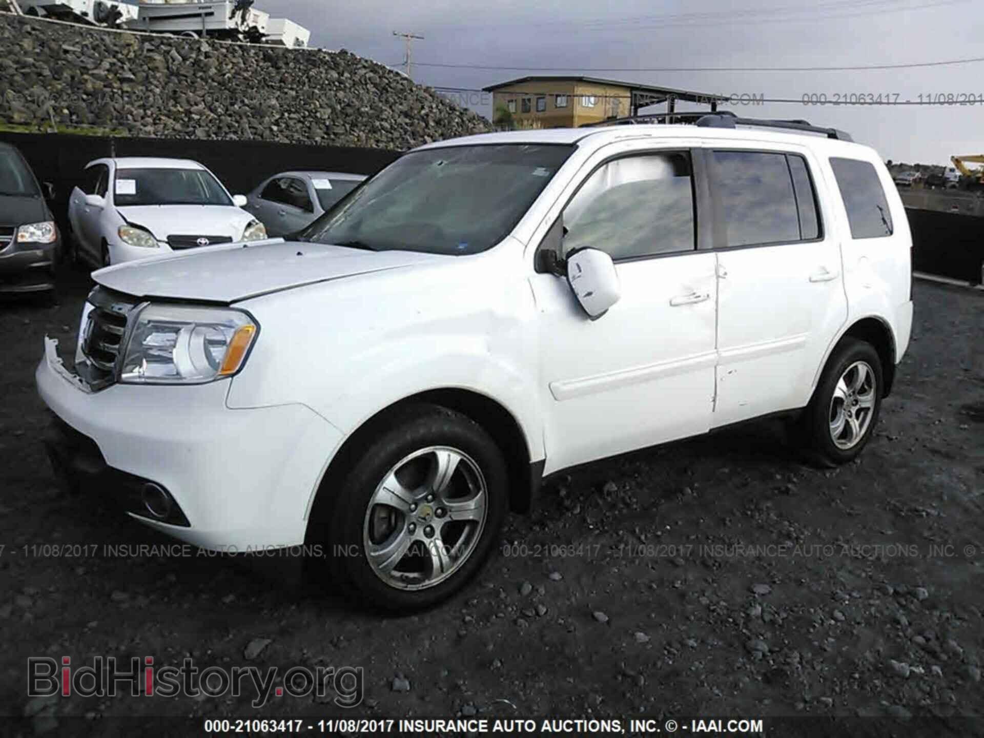 2014 Honda Pilot - VIN: 5FNYF4H41EB056974 - Фото 2
