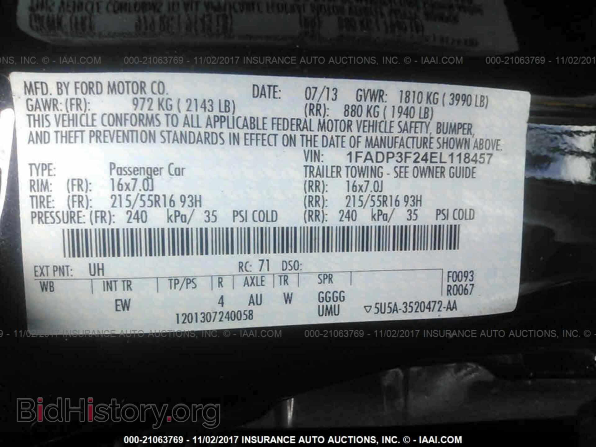 2014 Ford Focus - VIN: 1FADP3F24EL118457 - Photo 9